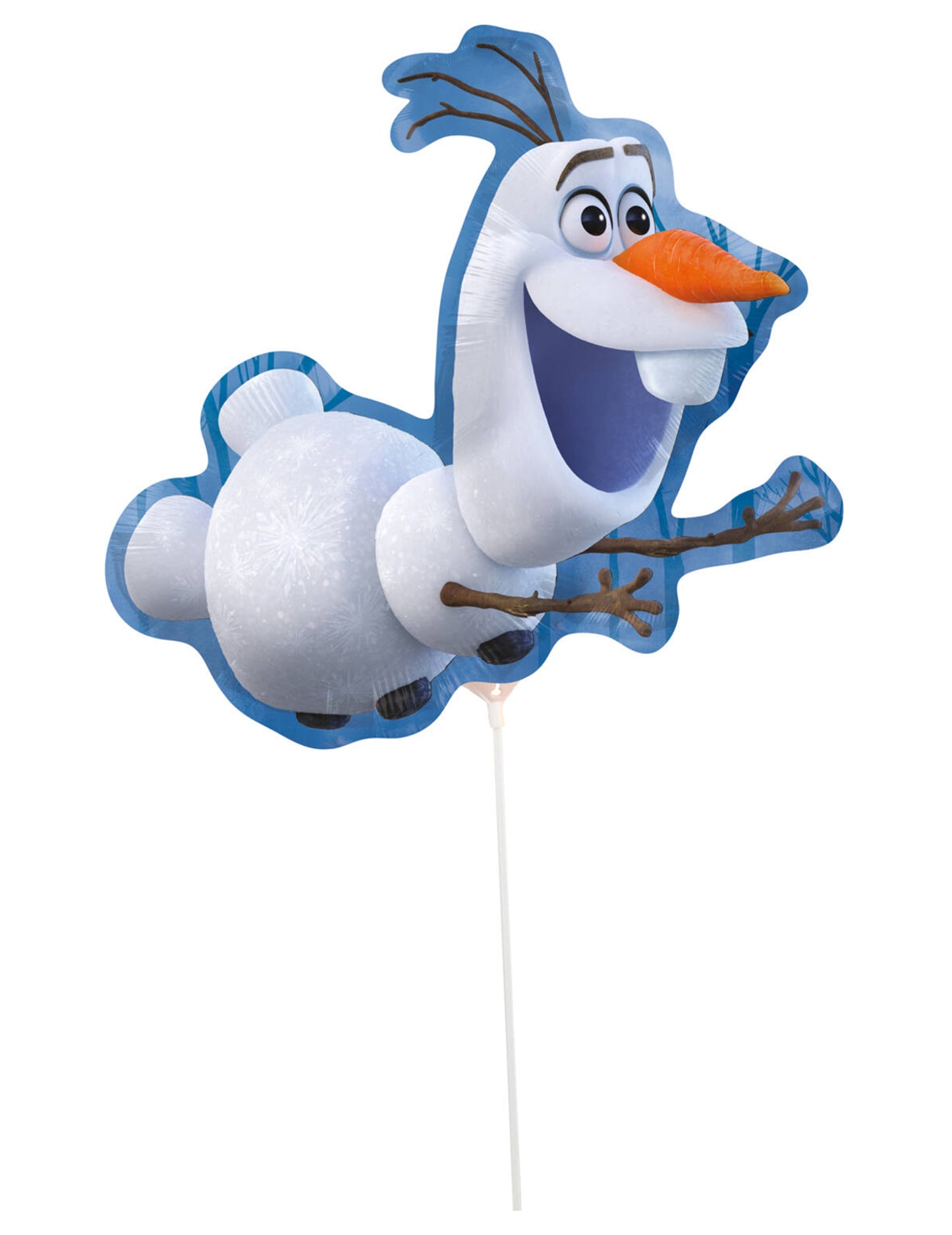 Mini balon din aluminiu Olaf Regatul de Gheață ™ 25 x 32 cm