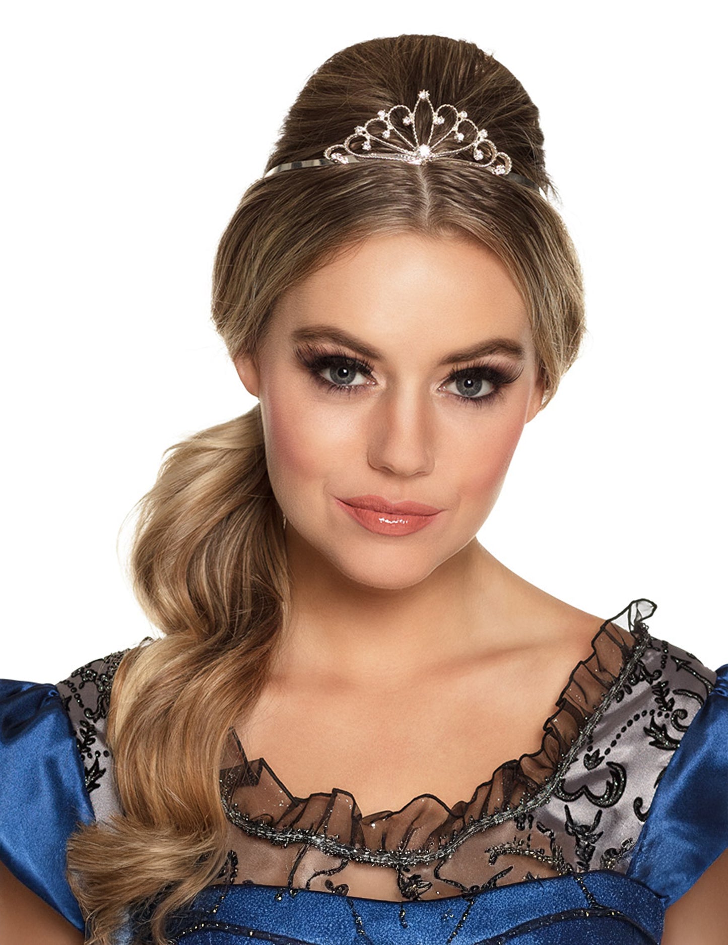 Femeie cu coroană de argint mini