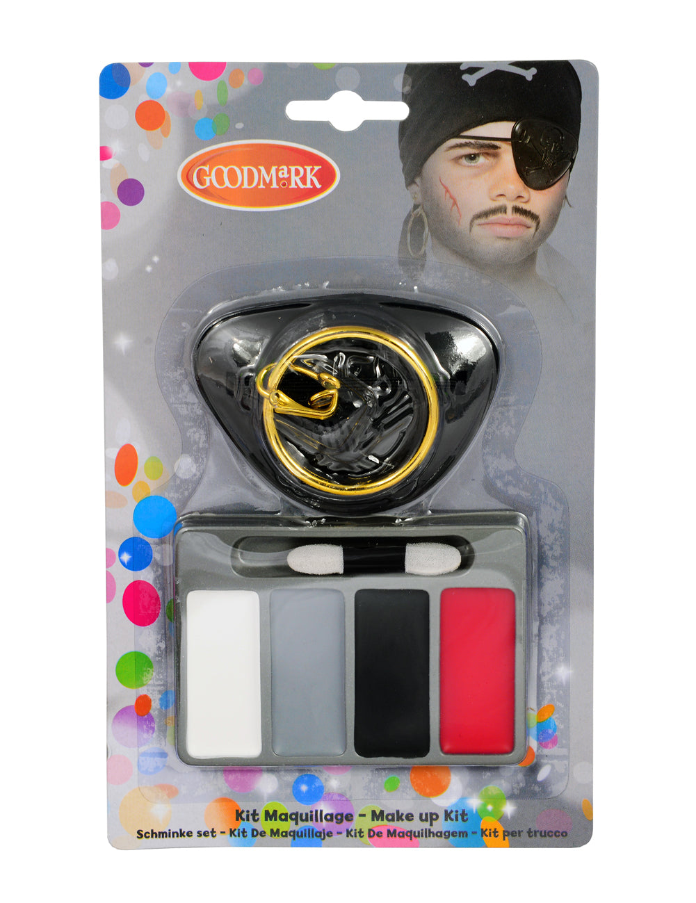 Kit de machiaj mini pirat