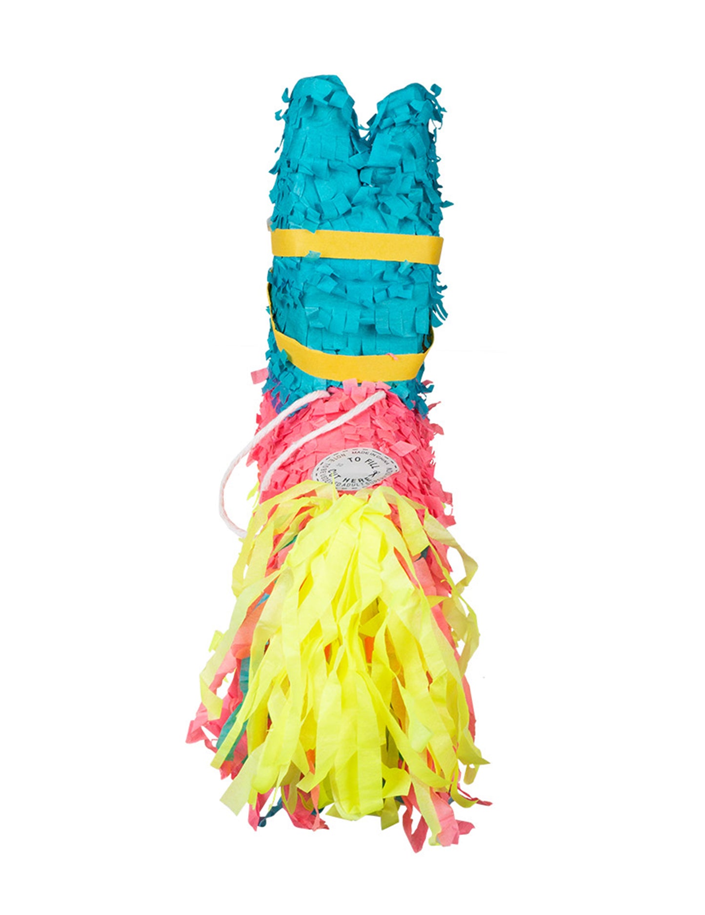 Măgar Mini Piñata multicolore 20 x 18 cm
