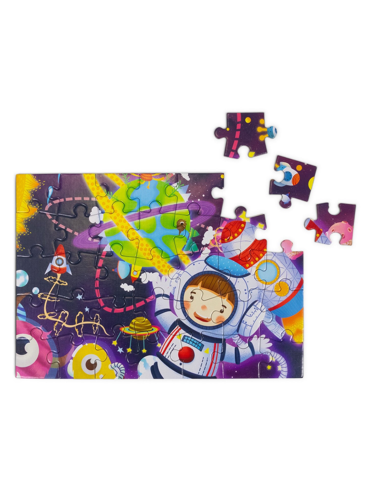 Puzzle mic pentru copii, 35 piese, 15 x 21 cm