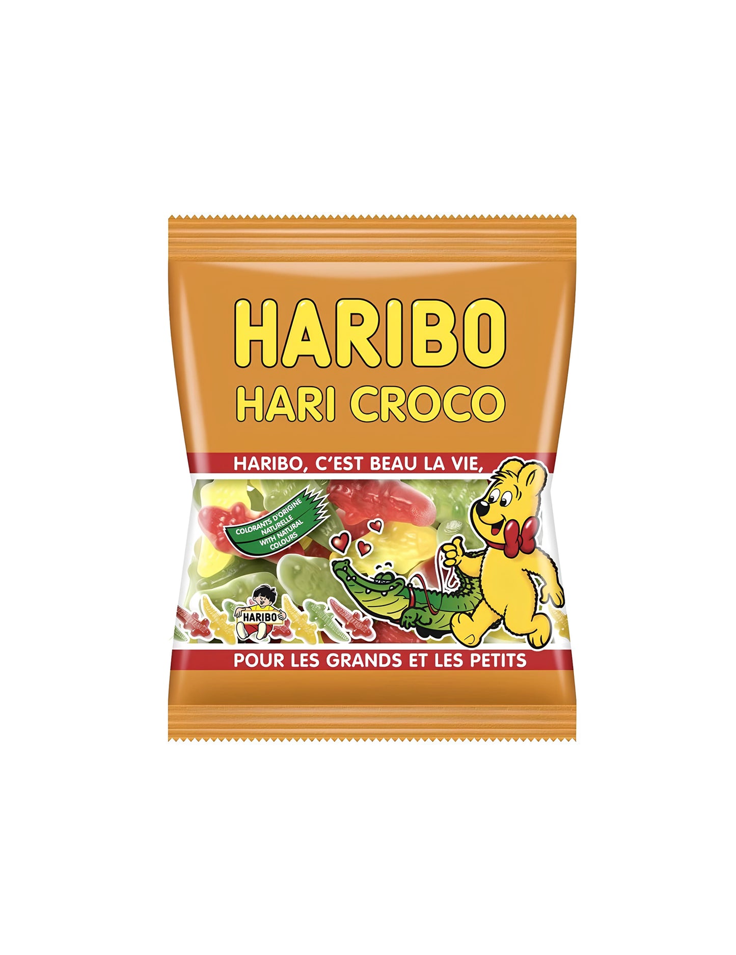 Mini bonboons sachet haribo croco