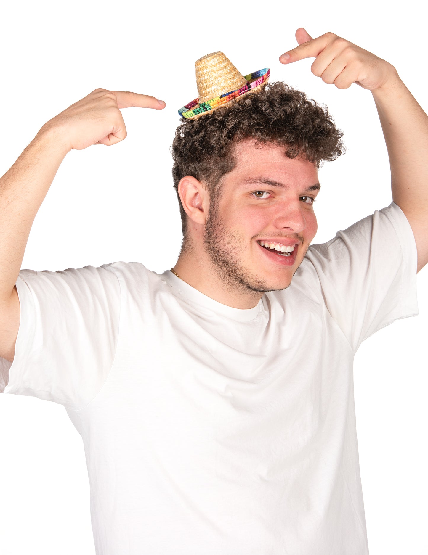 Mini sombrero colorat