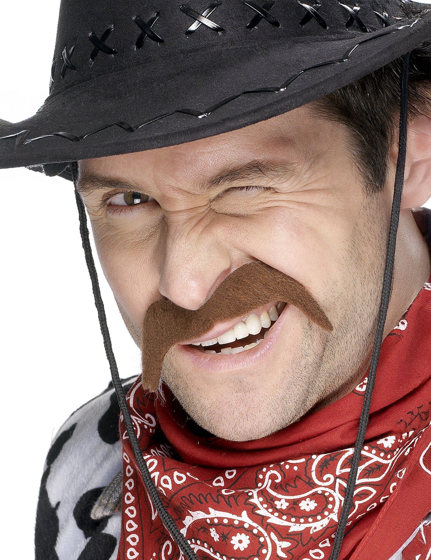Mustață de cowboy pentru adulți