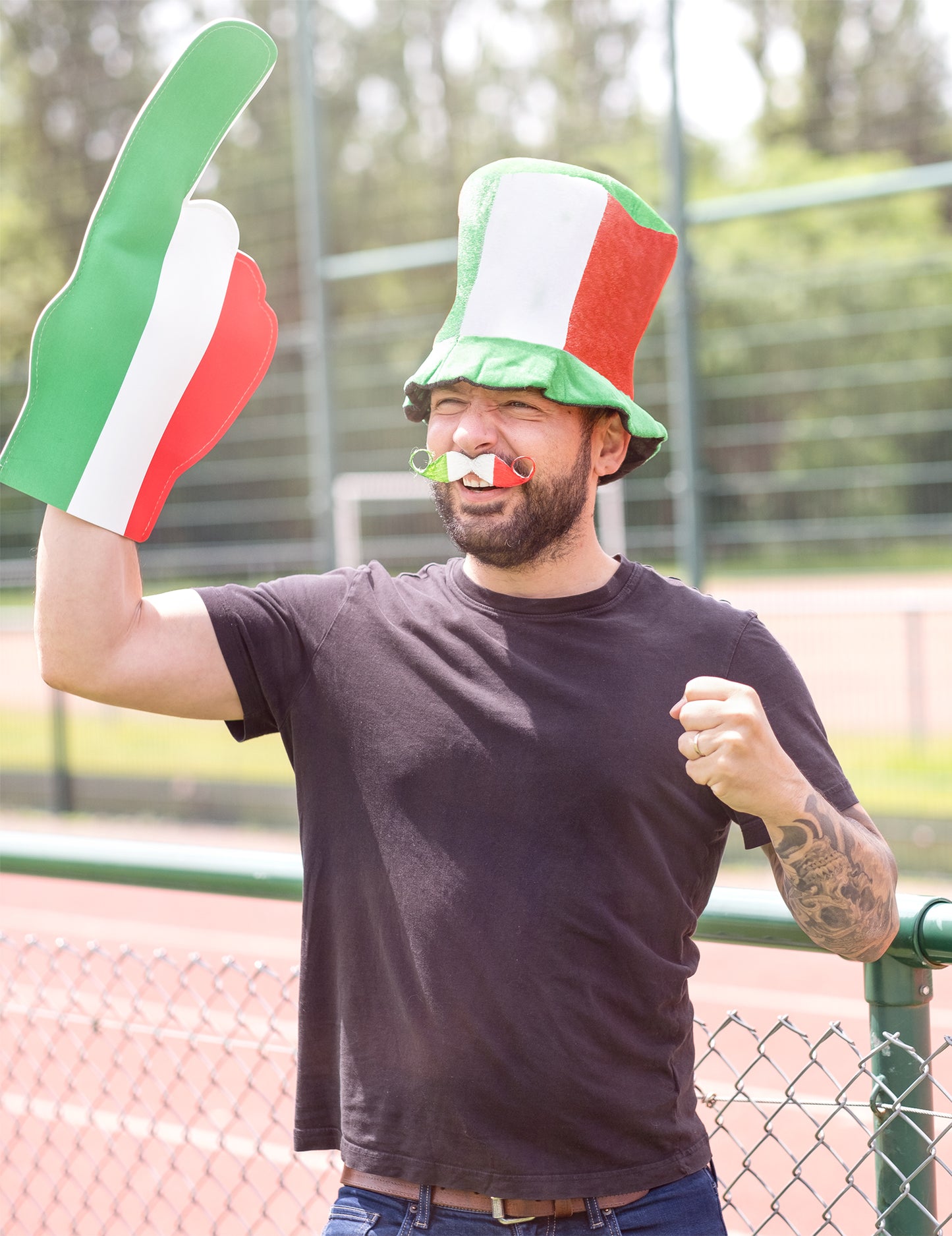 Sprijinire mustață Adult Italia