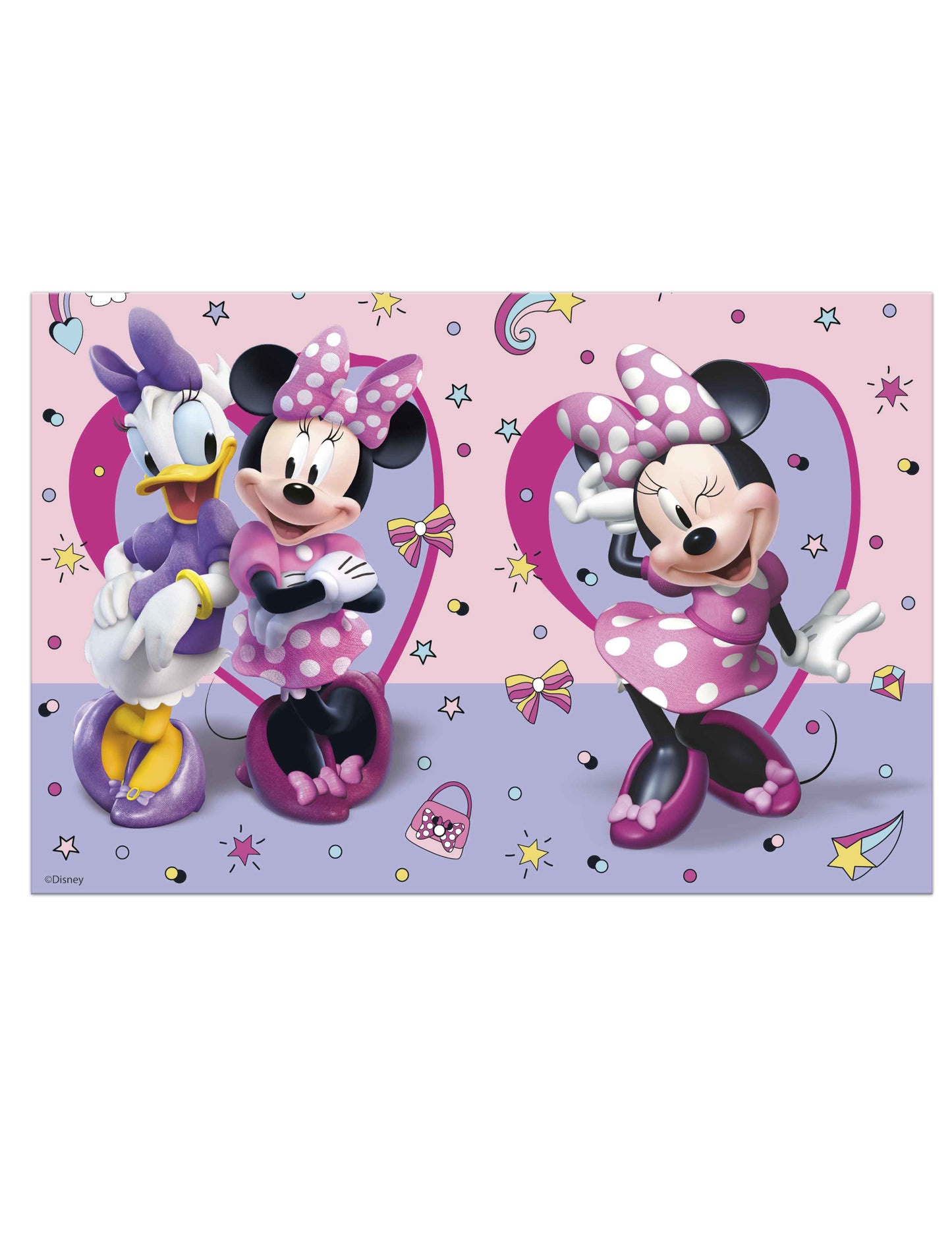Față de masă din plastic Minnie Junior™ 120 x 180 cm