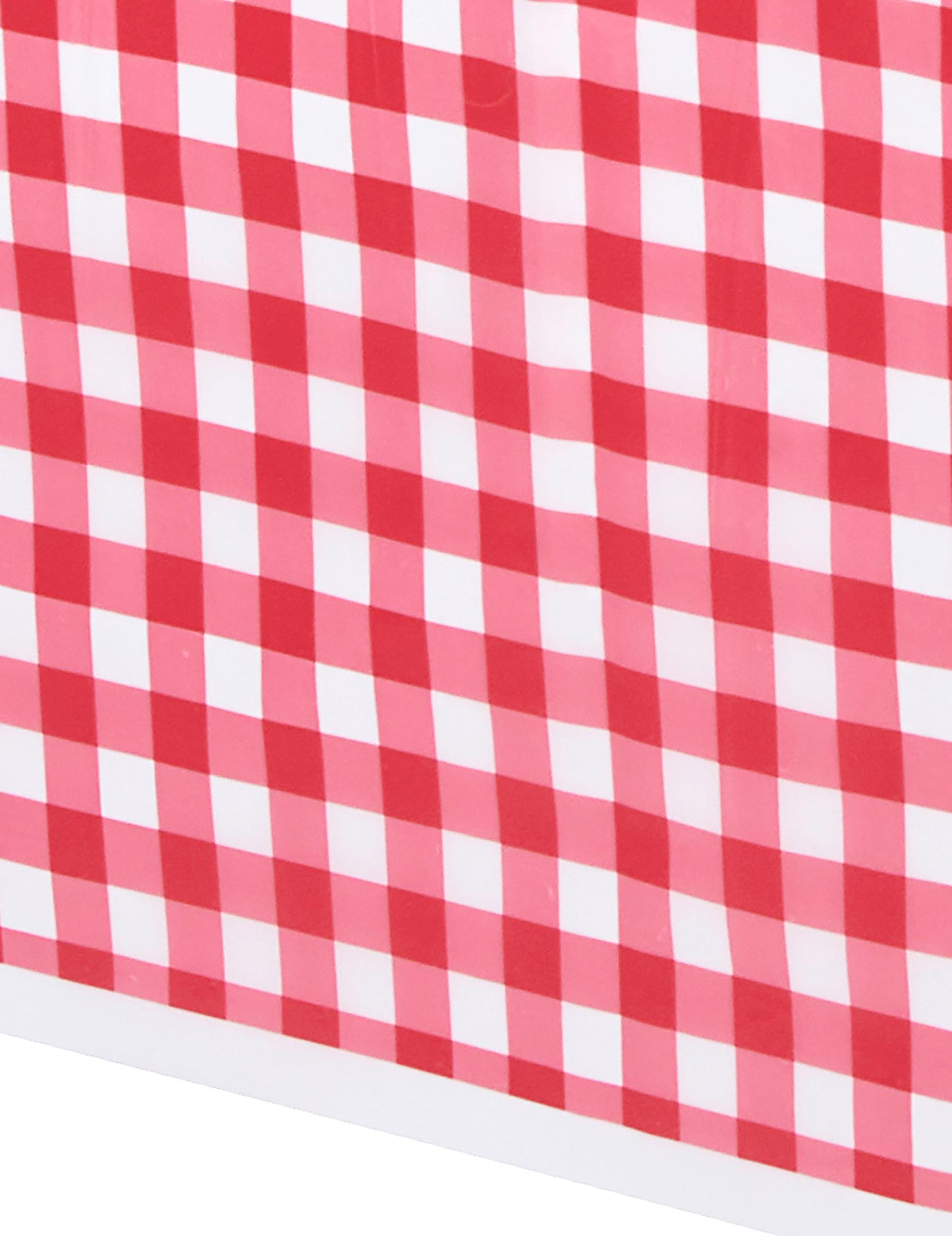 Feverse de plastic roșu Vichy Plastic 137 x 274 cm