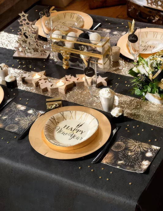 Nappe en rouleau intissé noir 1,20 x 10 m