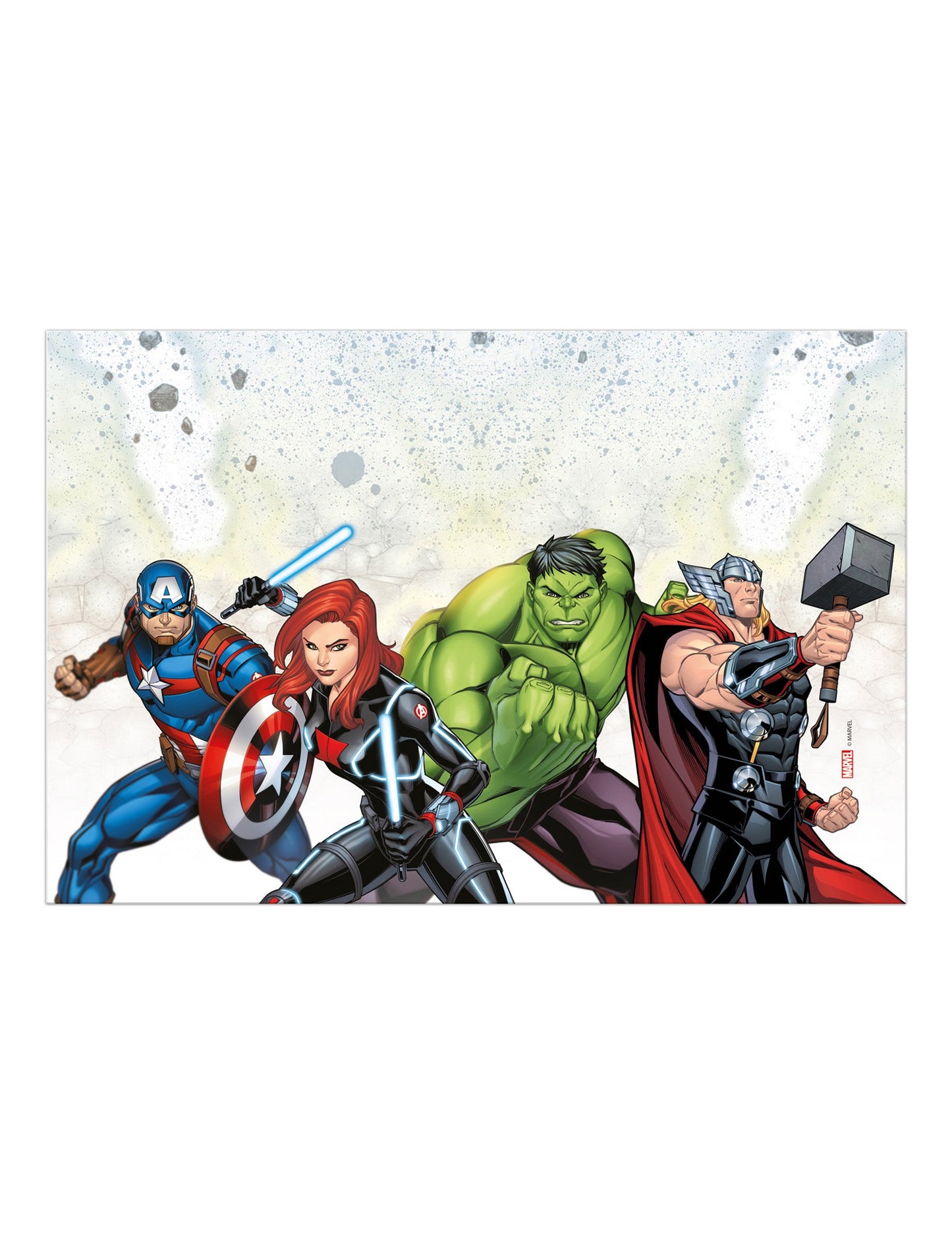 Față de masă din plastic Avengers Mighty™ 120 x 180 cm