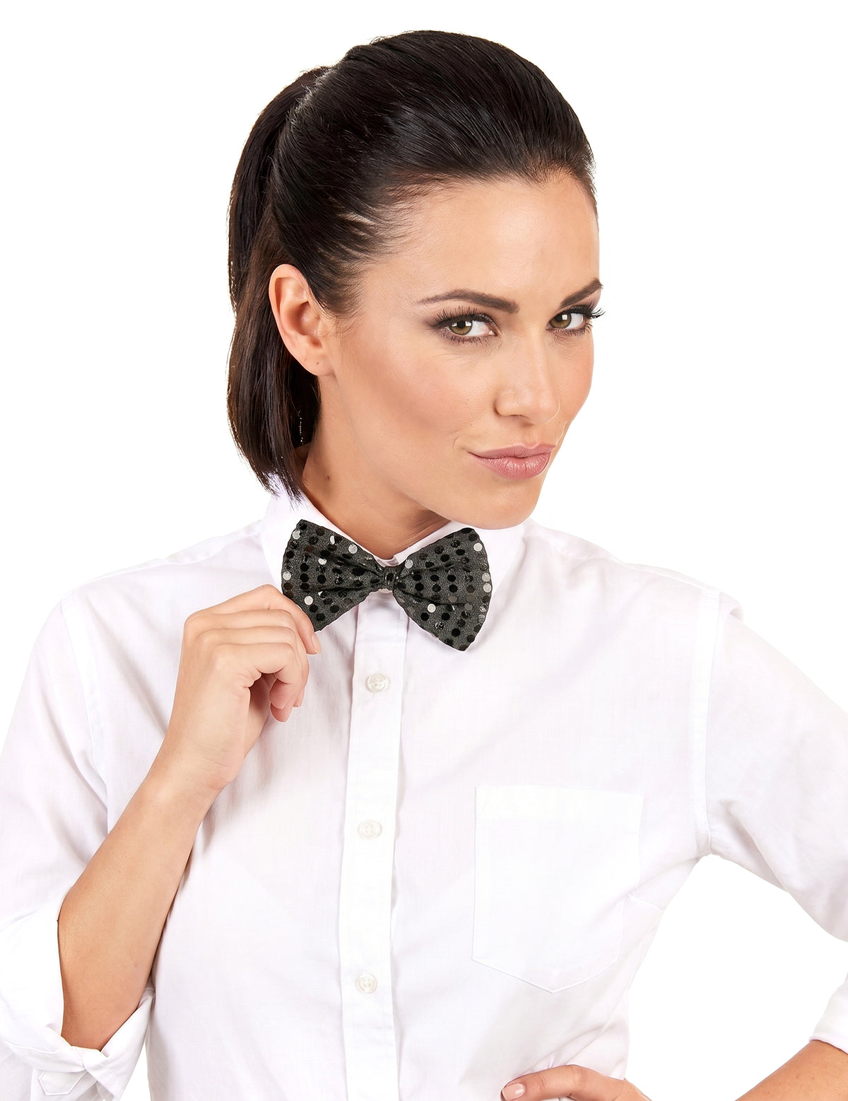 Black Butterfly Nod cu paiete adulte