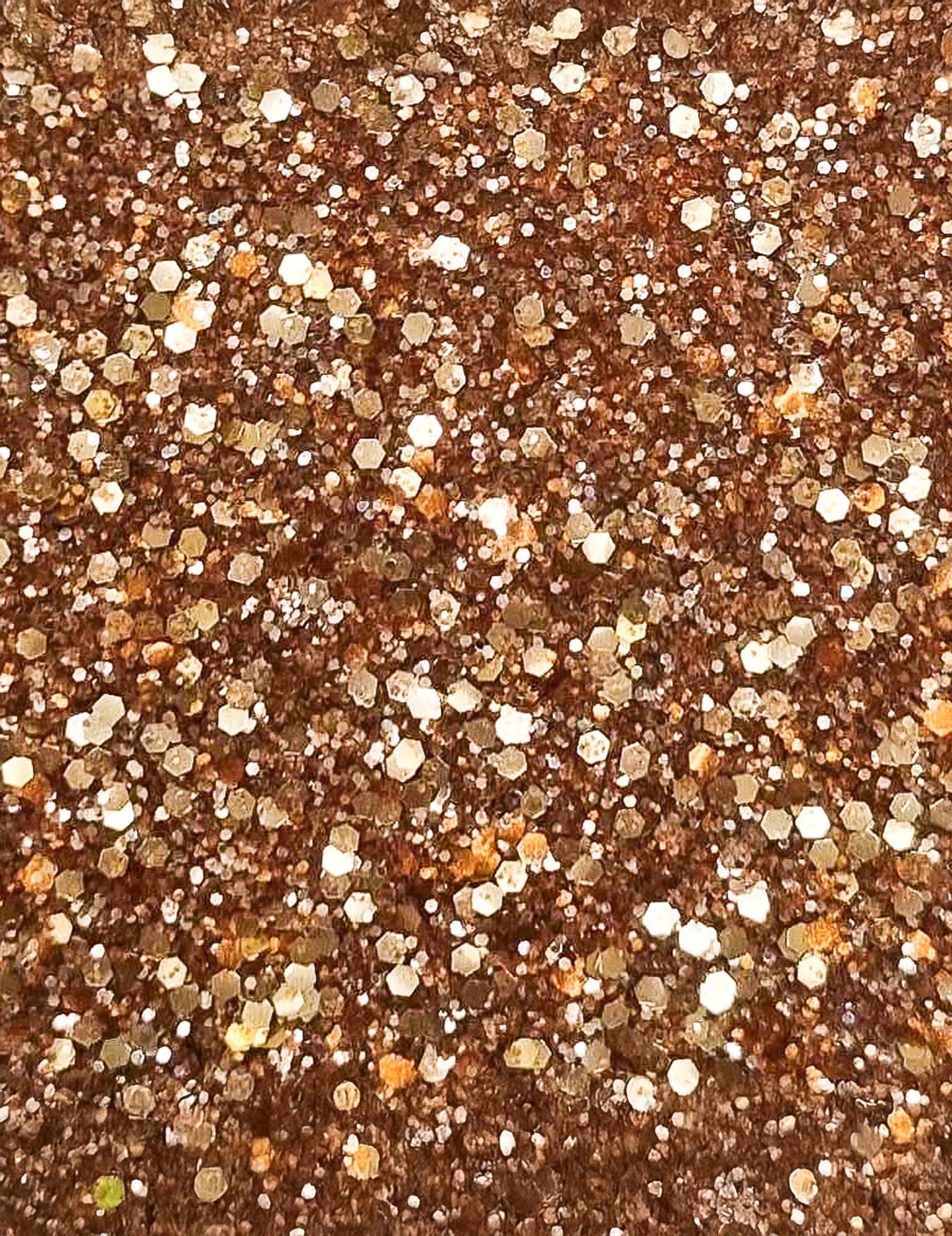 Glitter biodegradabil portocaliu metalic - dacă sclipirea