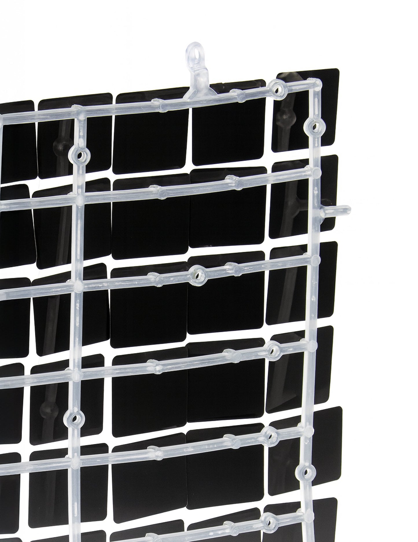 Panou de fundal negru strălucitor 30 x 30 cm