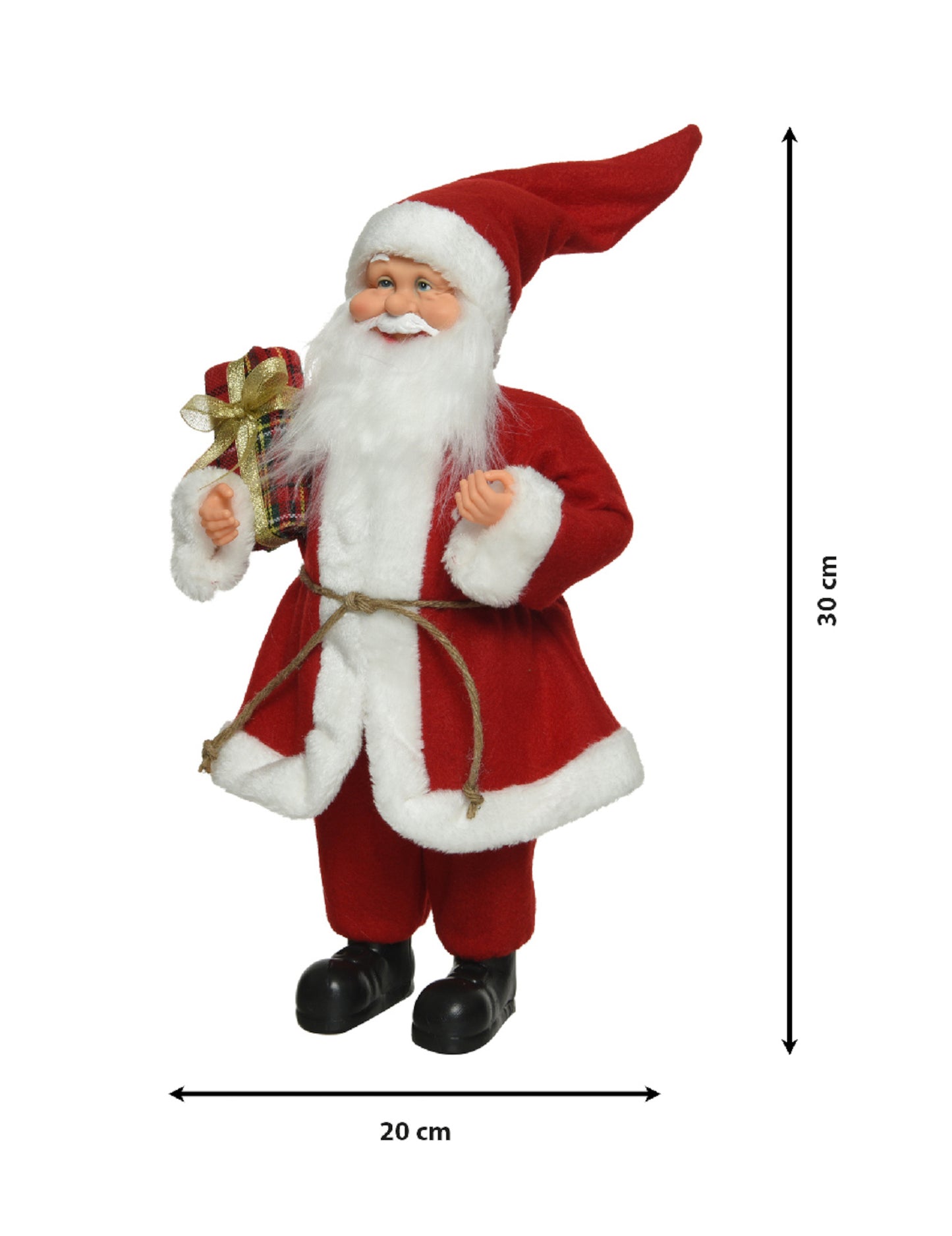 Decorațiune Moș Crăciun 30 cm tradiţional