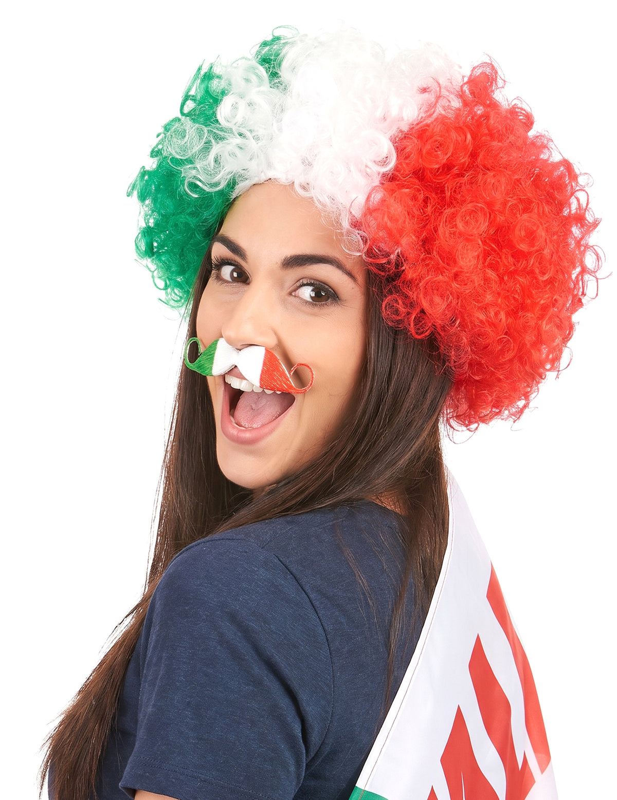 Perruque afro Italie