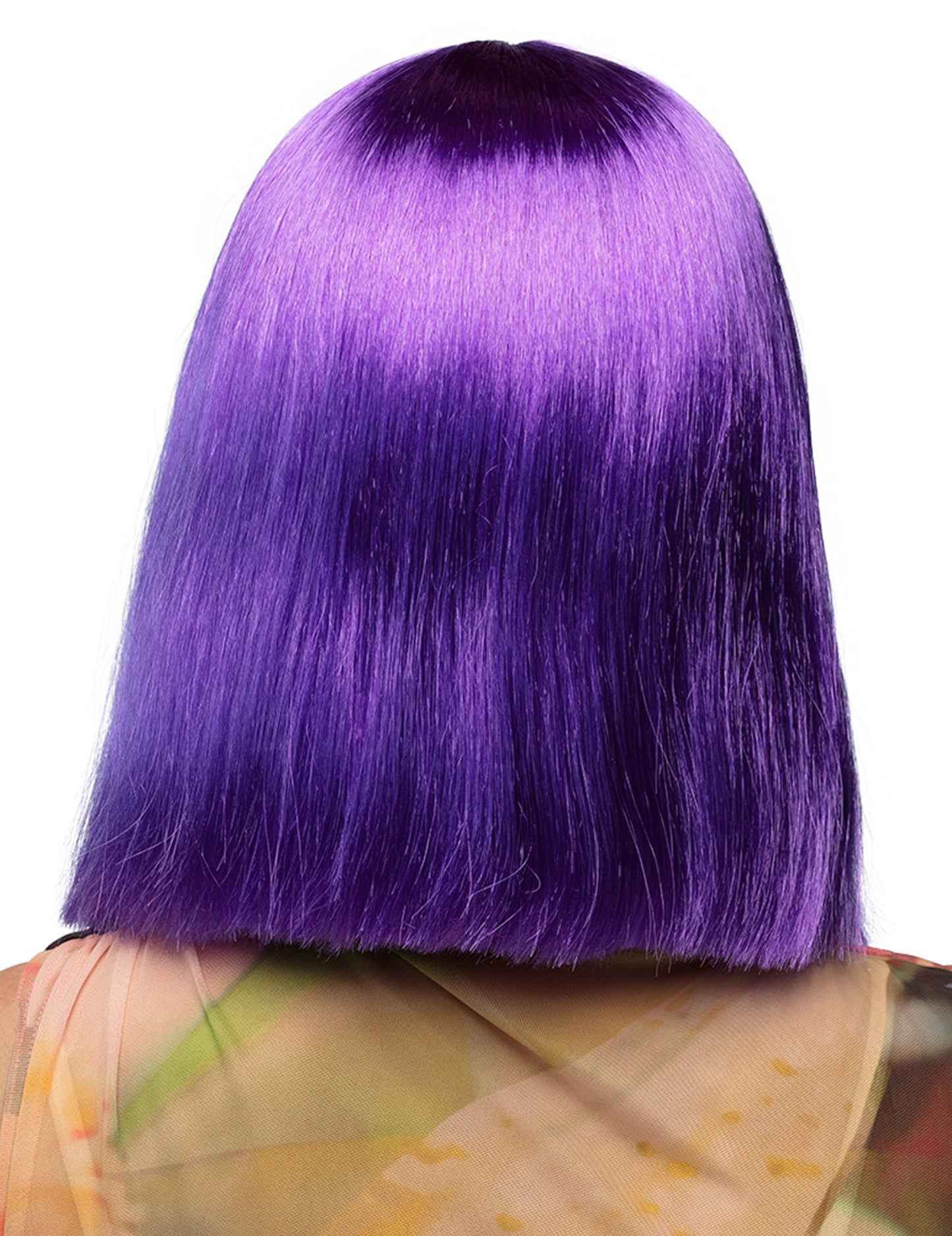 Peruca pătratului moașului purpuriu pentru femei