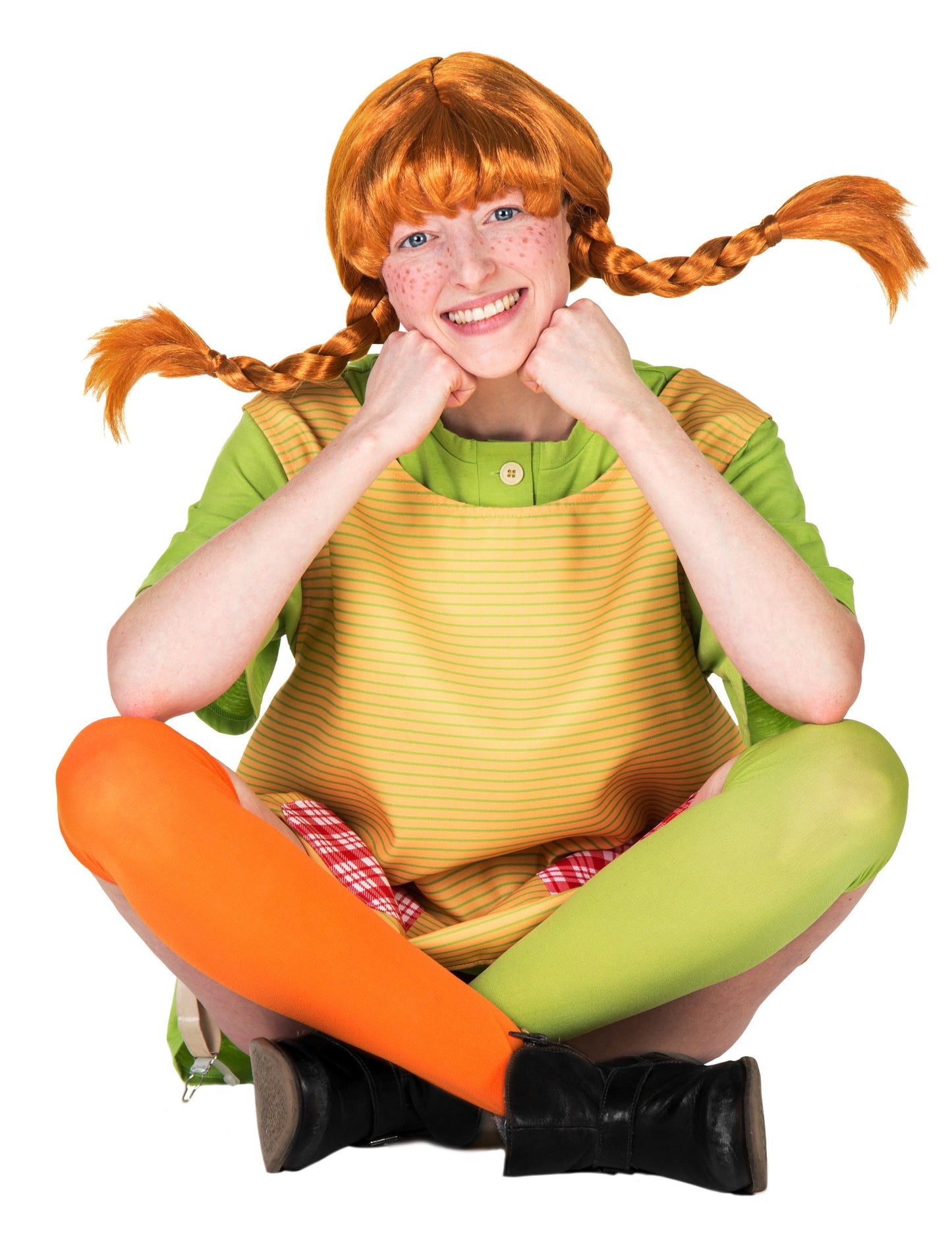 Fifi Brindacier peruca femeilor