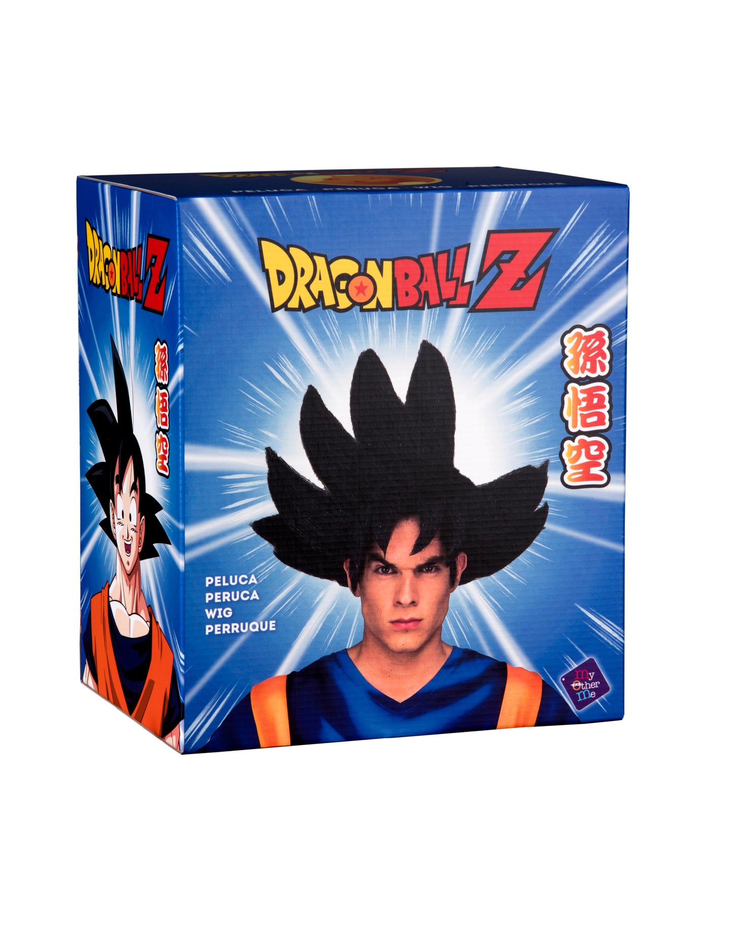 Peruca cu mingea dragonului Goku pentru adulți