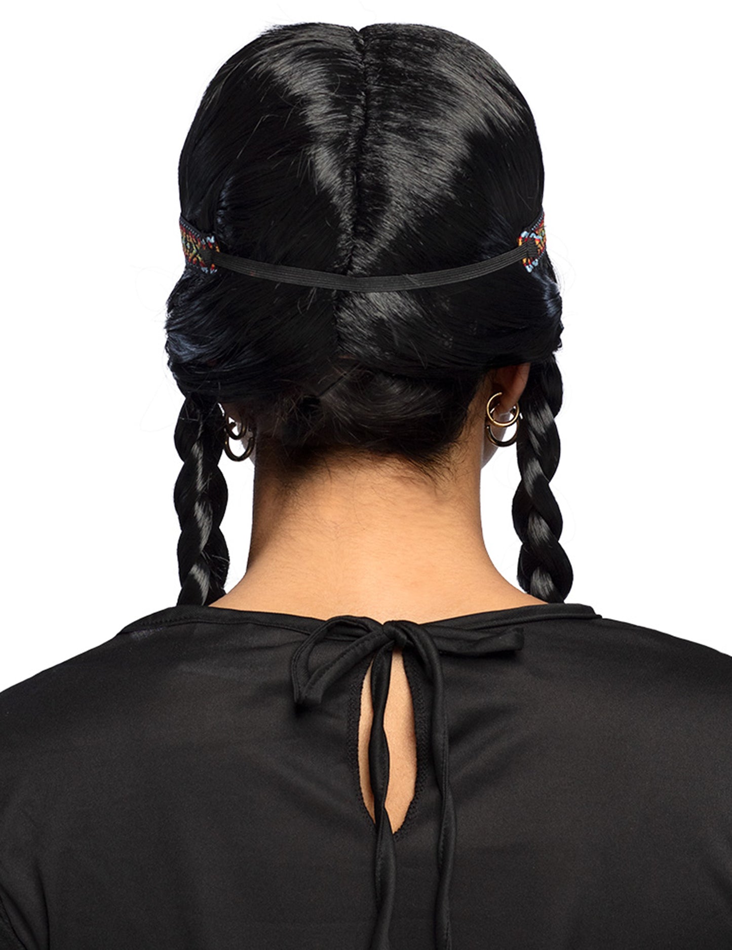 Peruca indiană împletită pentru femei