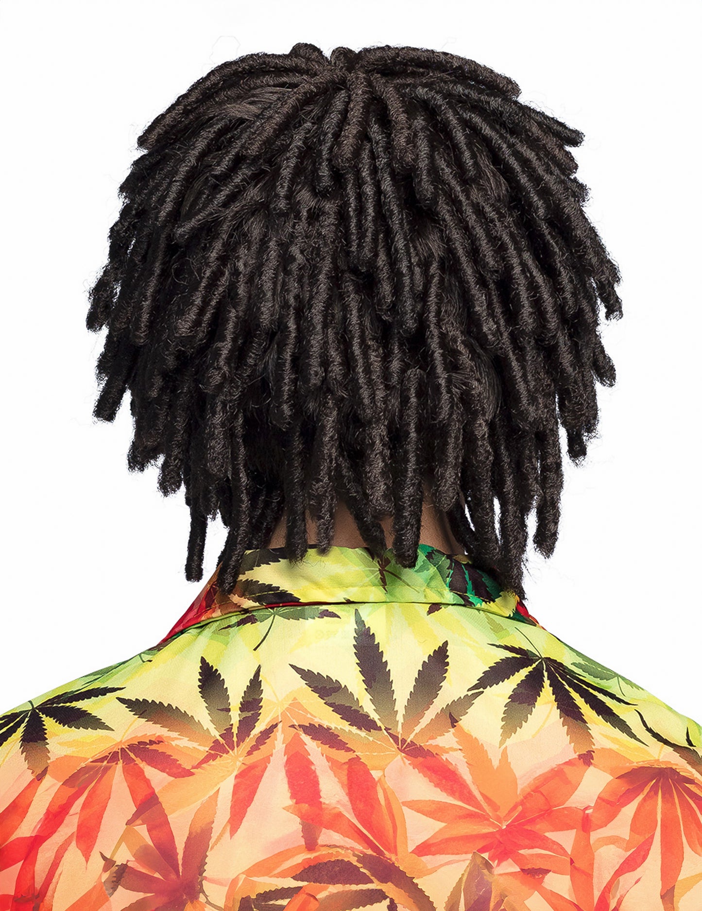 Vedere din spate a perucii Levi pentru adult