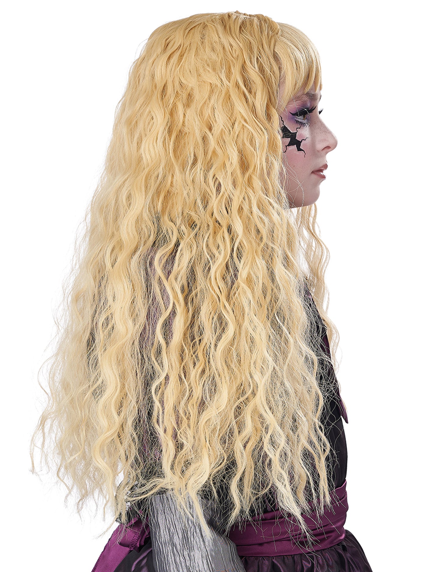 Copii blondei lungi peruca