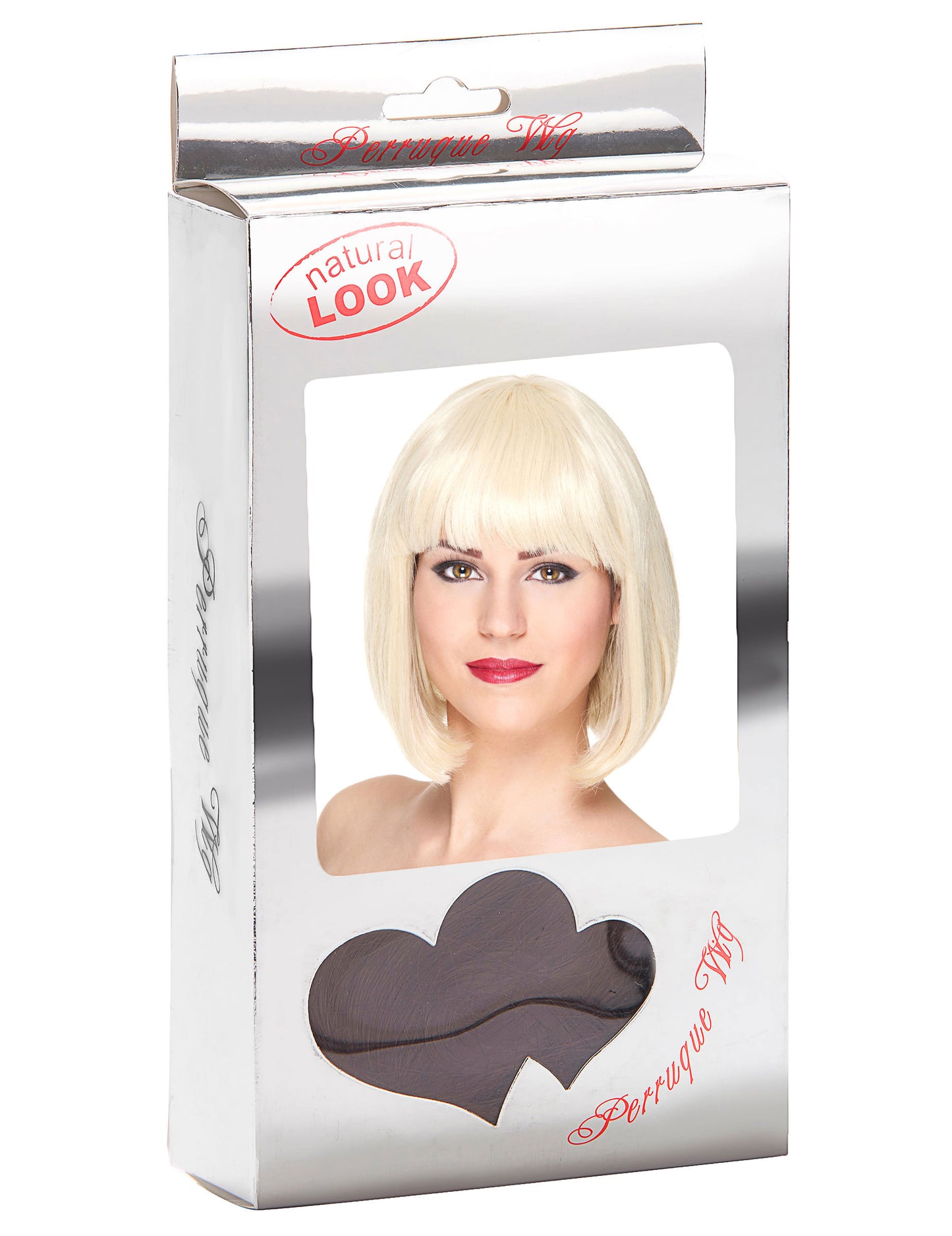 Blondă de lux de lux Square Short cu Frede Woman