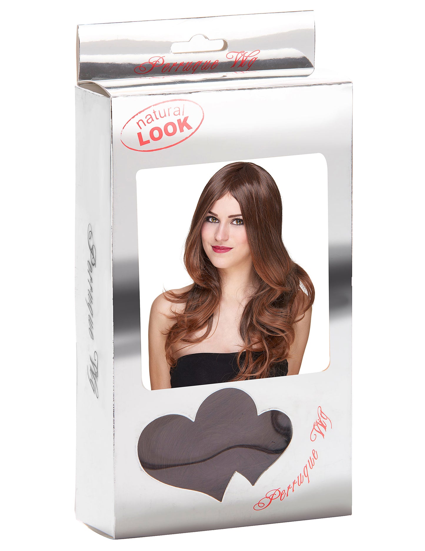 Femeie lungă de perucă de lux de lux