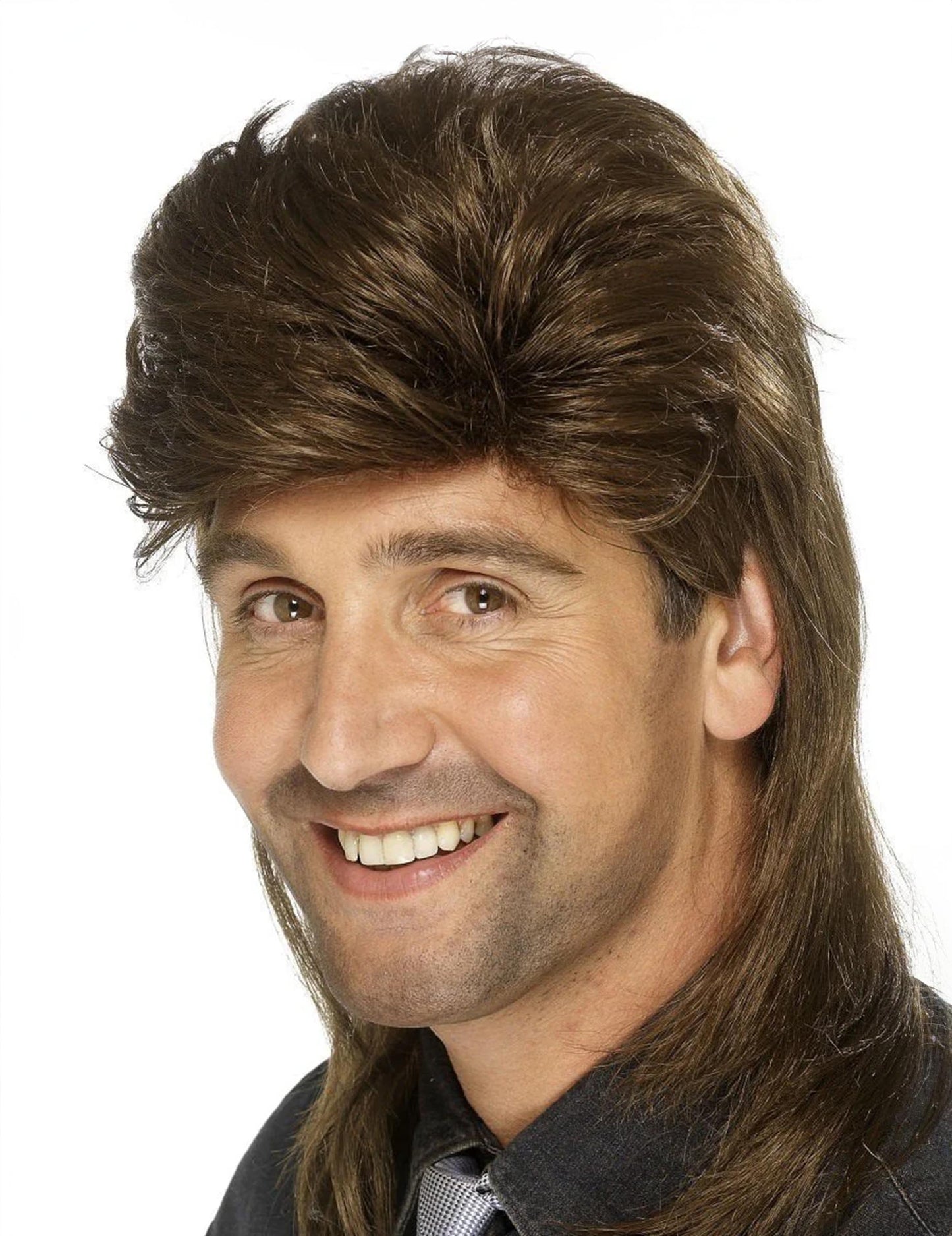 Peruca de ciorchine maro bărbaților