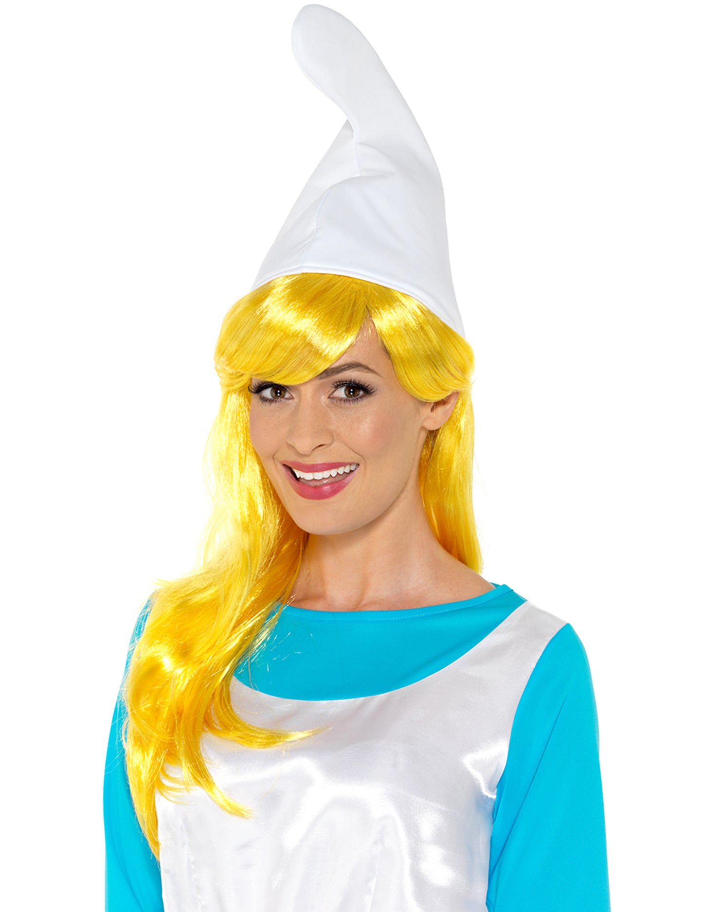 Perucă Smurfette pentru adulți