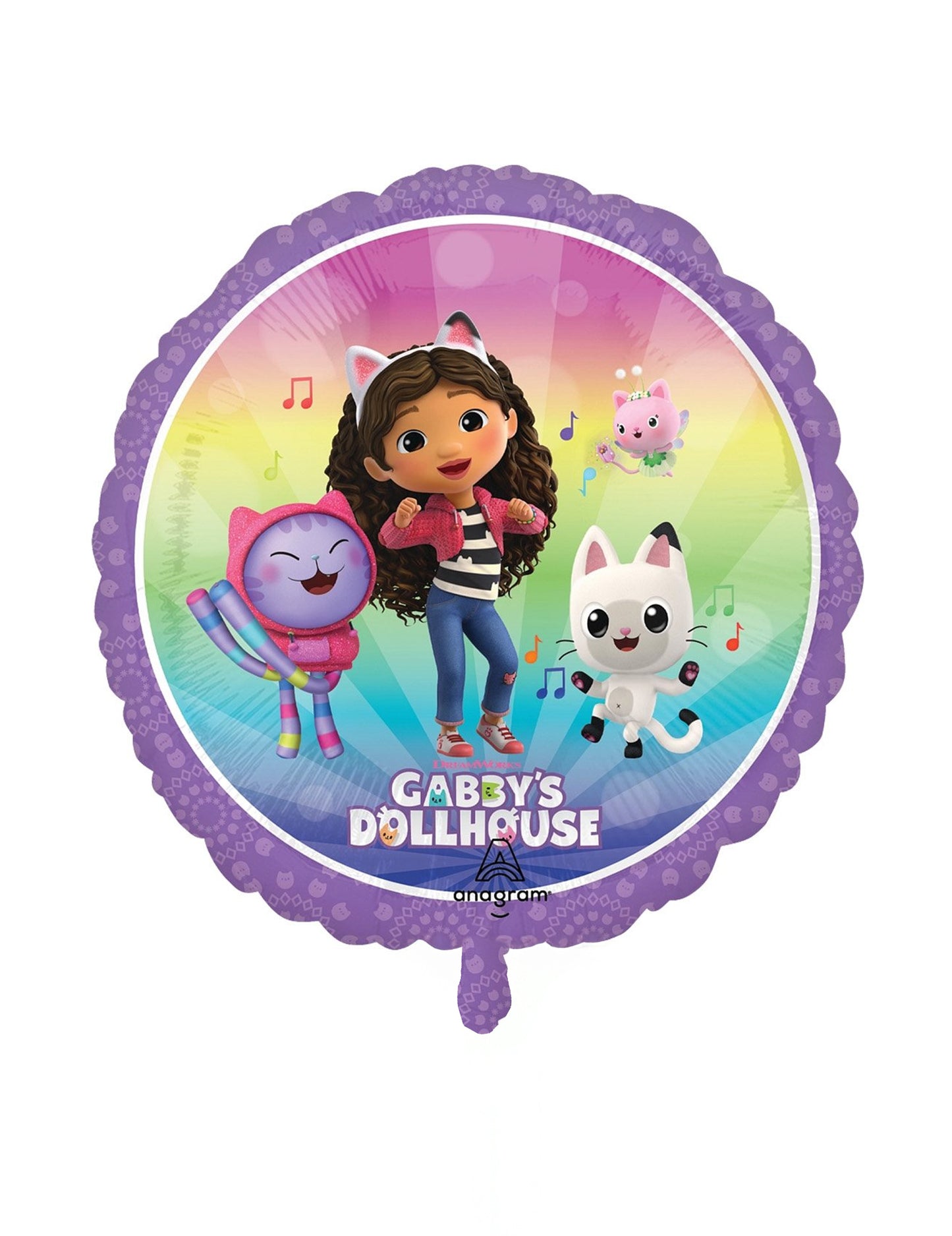 Balonul mic din aluminiu Gabby și The Magic House 22 22 cm