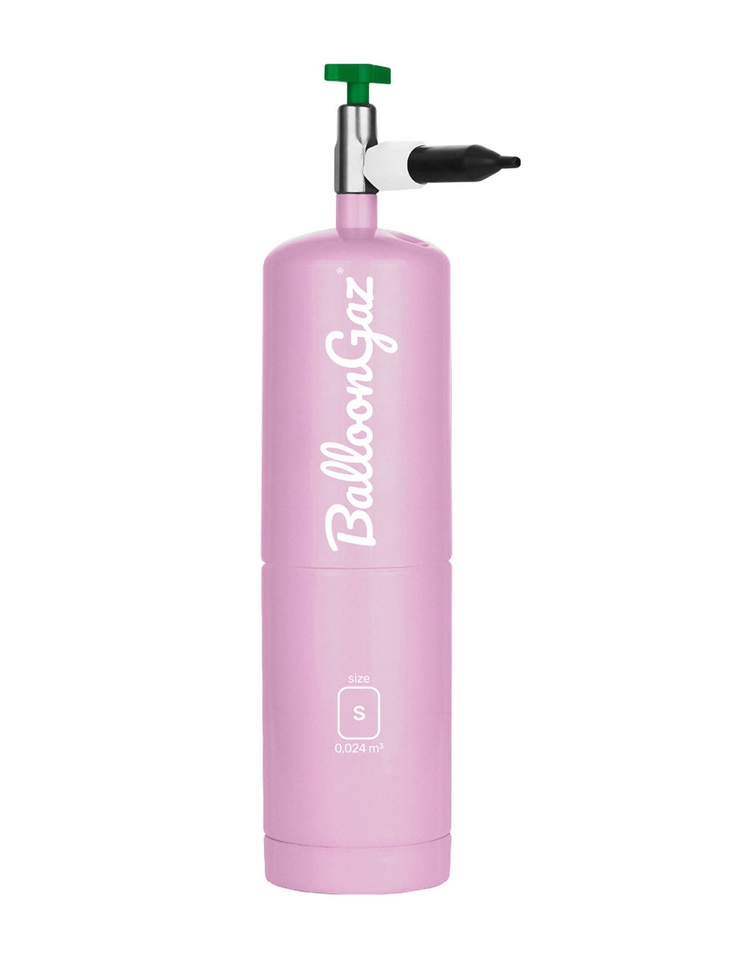 Sticlă mică de heliu pentru până la 3 baloane