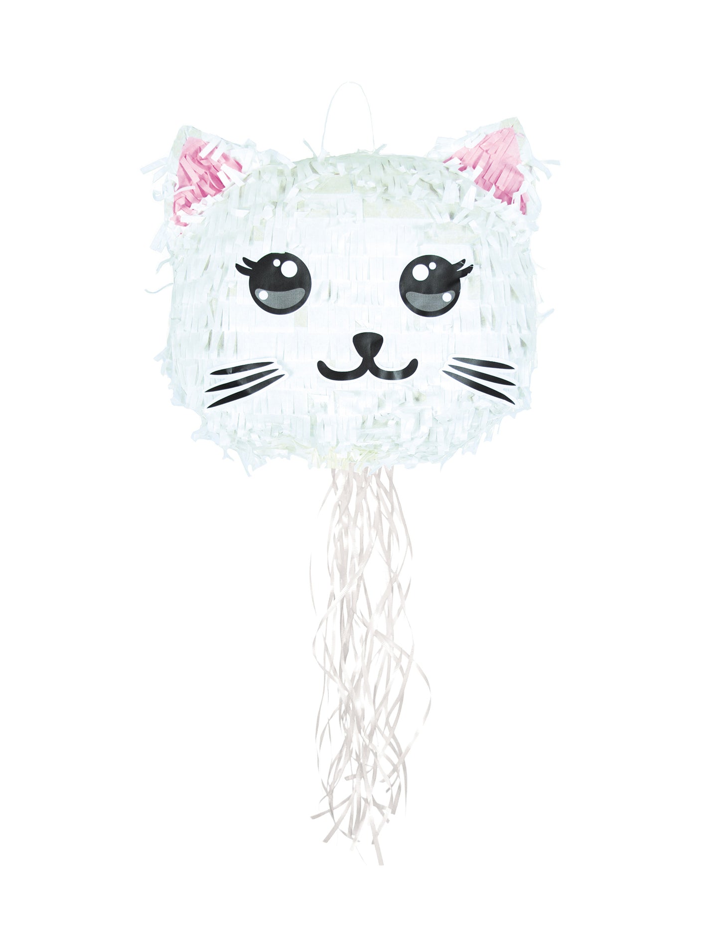 Chat alb kawai piñata 38 cm