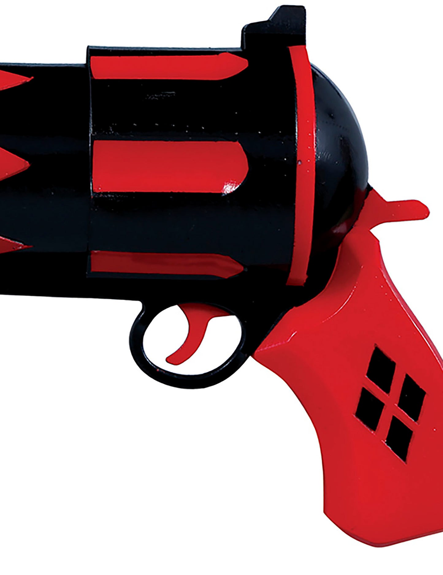 Pistolet Arlequine rouge et noir