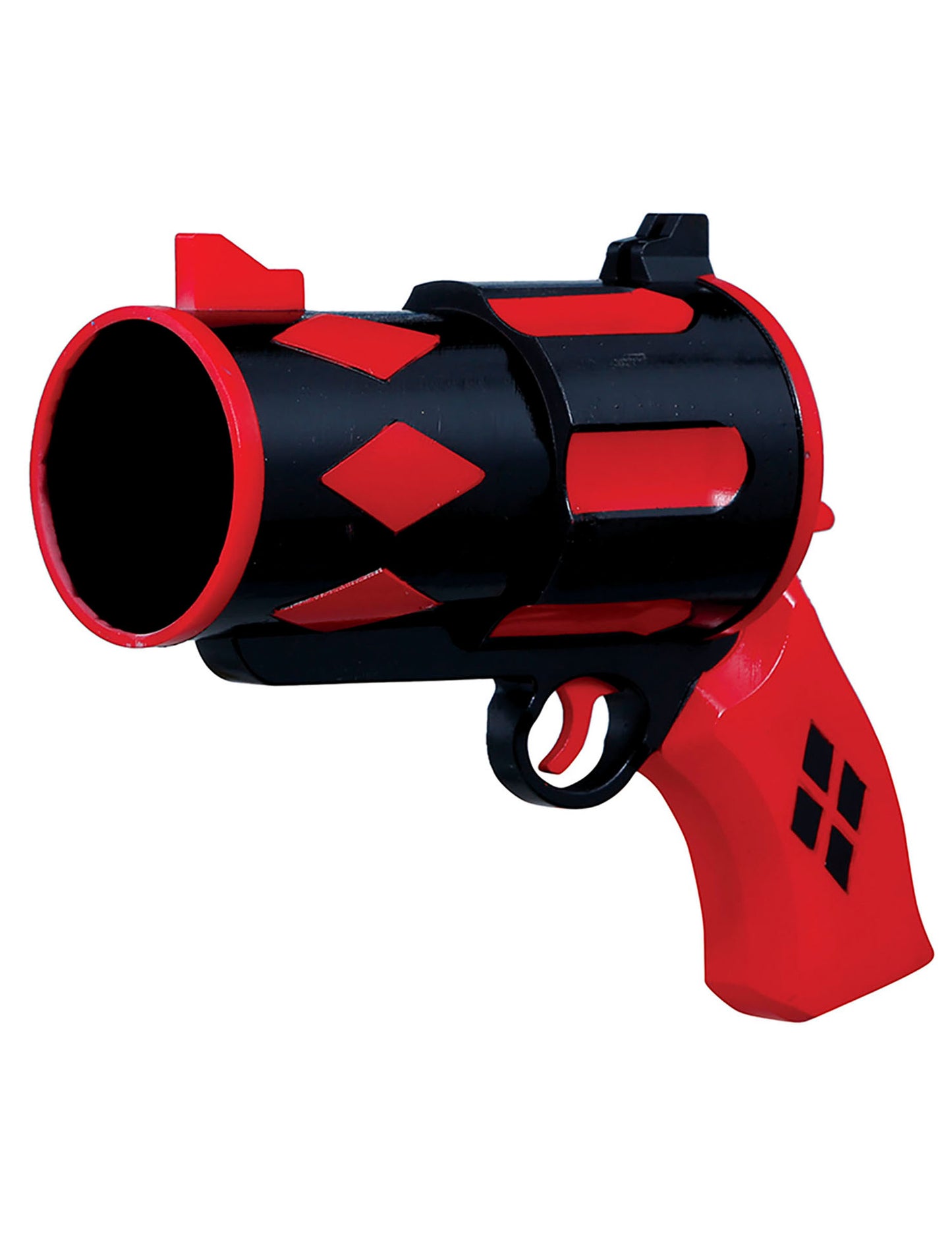 Pistolet Arlequine rouge et noir