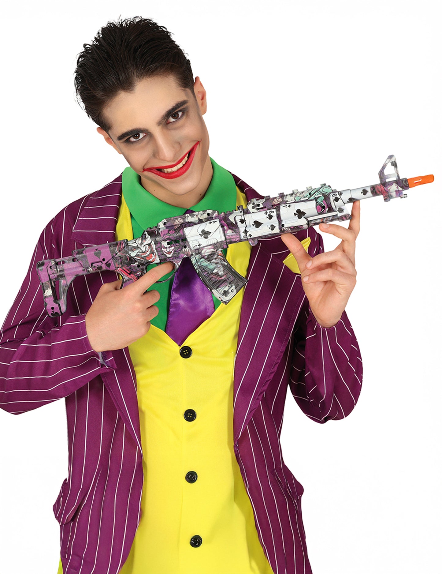 Pistolet mitrailleur joker fou 67 cm