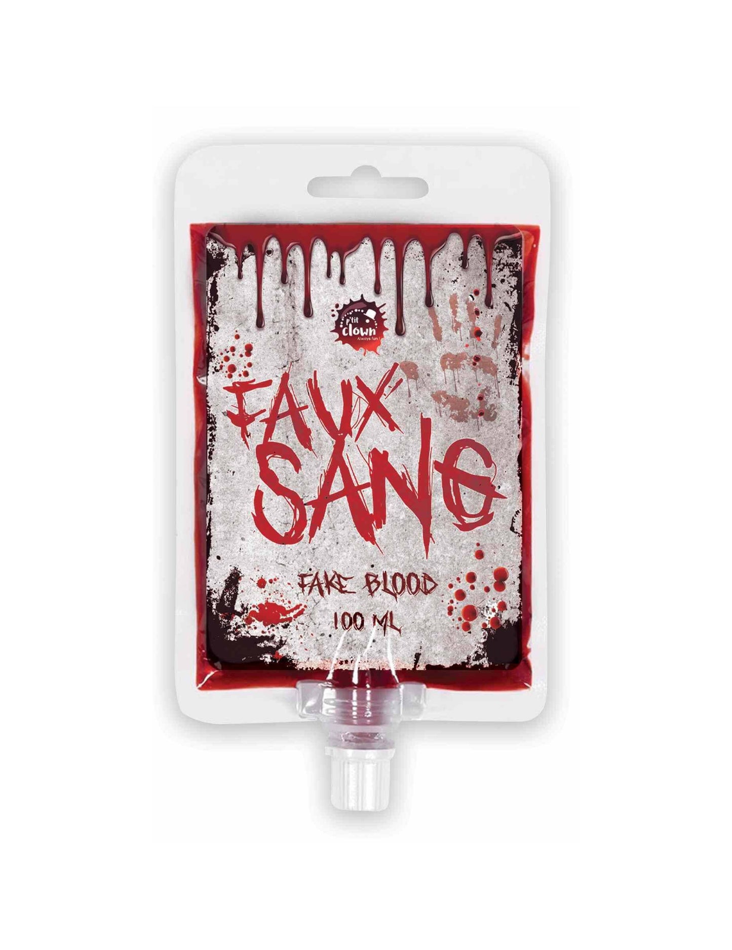 Poche de faux sang 100 ml