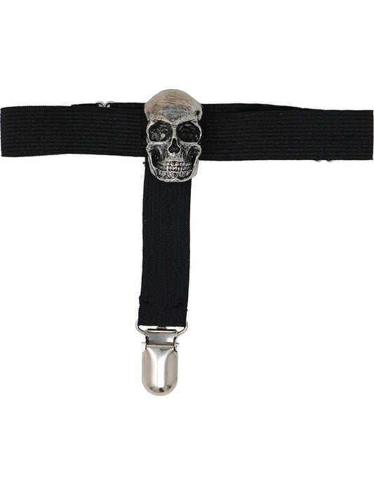 Portjartier elastic cu craniu pentru adulți