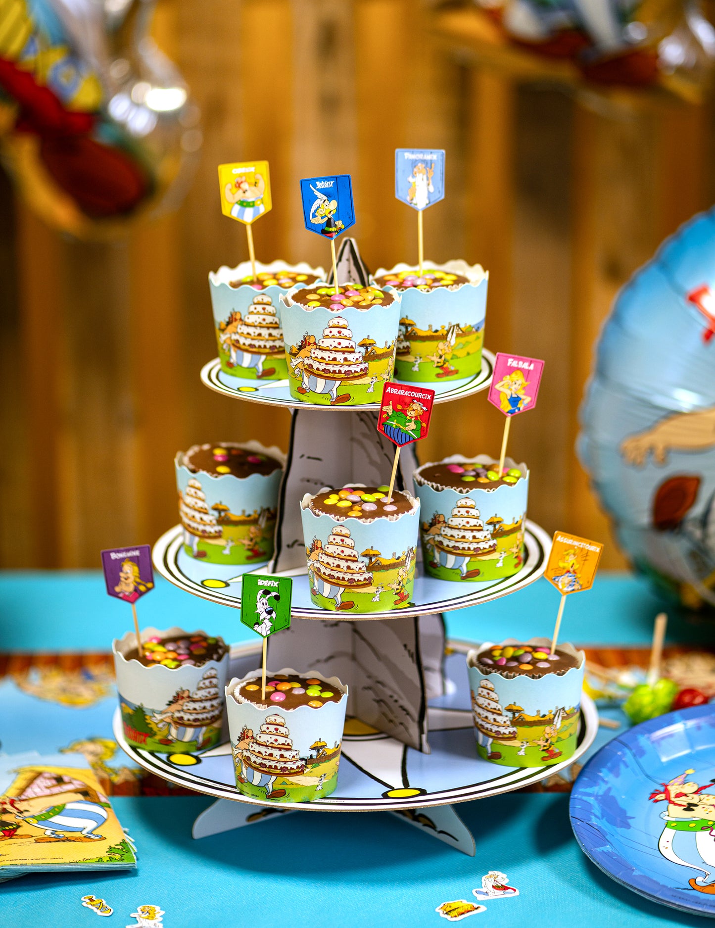 Afișare cupcake asterix