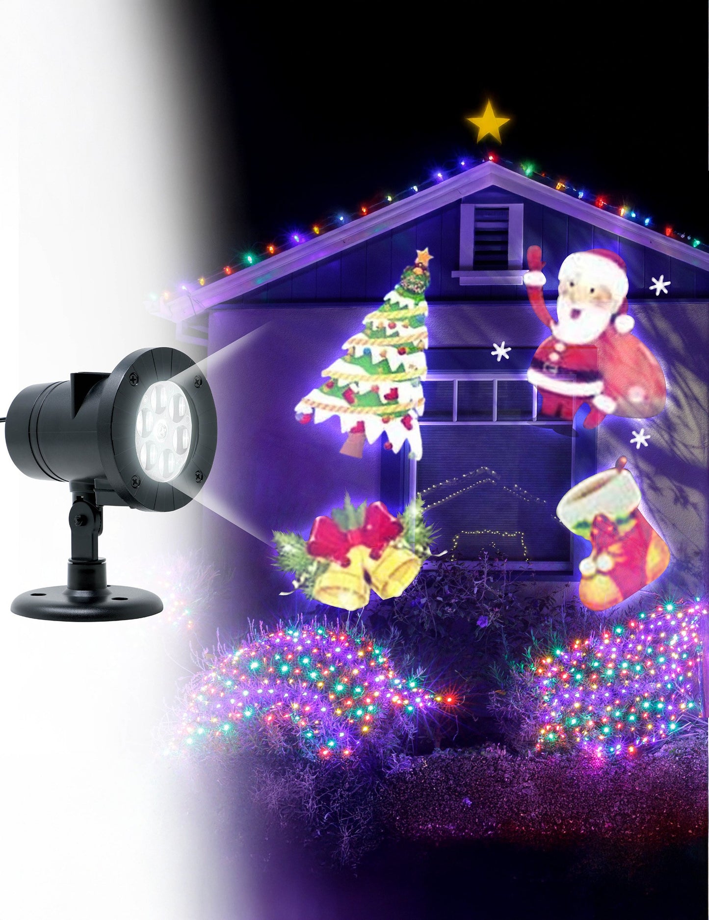 Projecteur silhouettes led