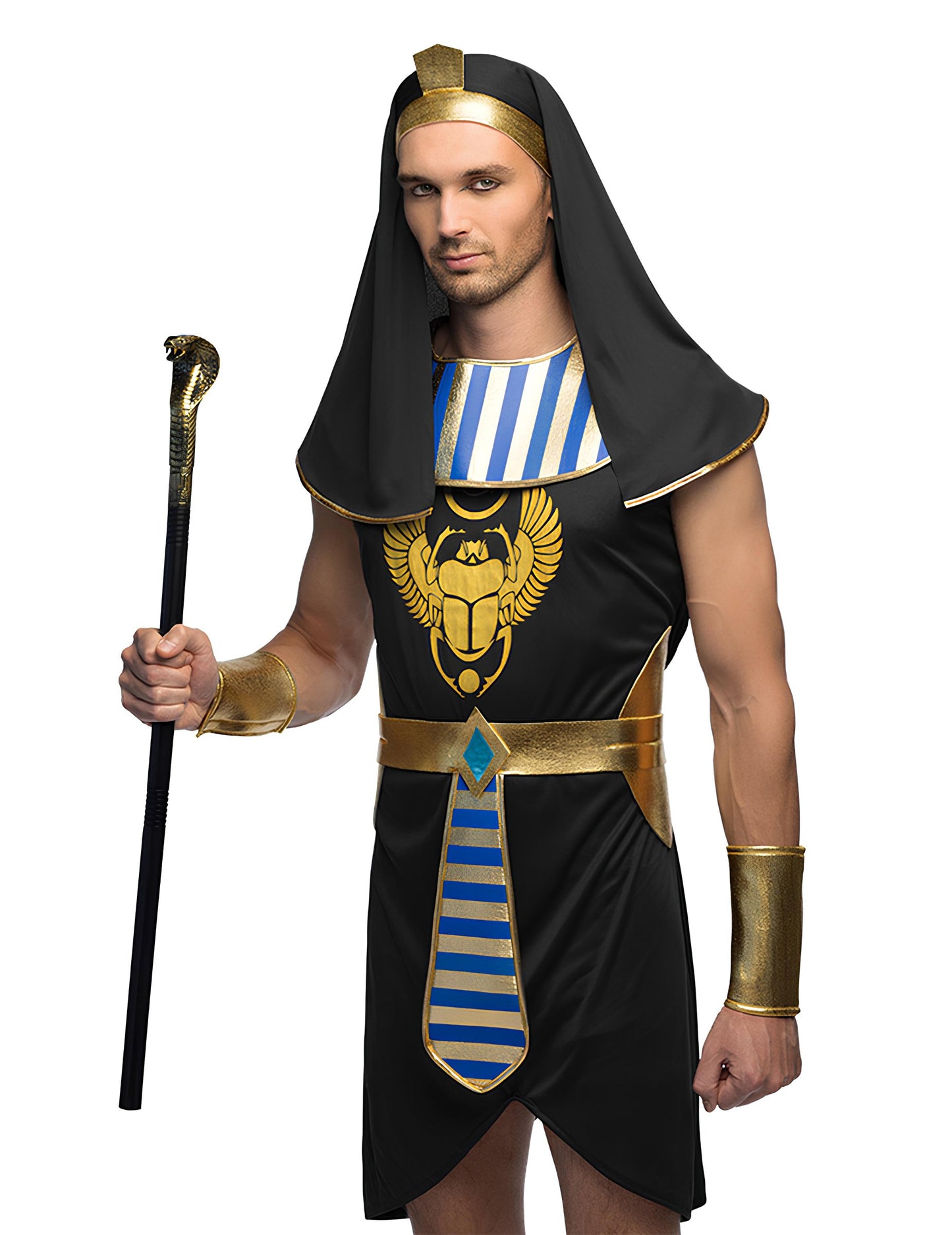 Scepter de șarpe egiptean 82 cm