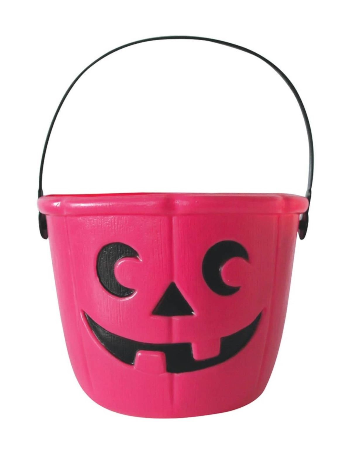 Găleată de bomboane dovleac pentru halloween roz
