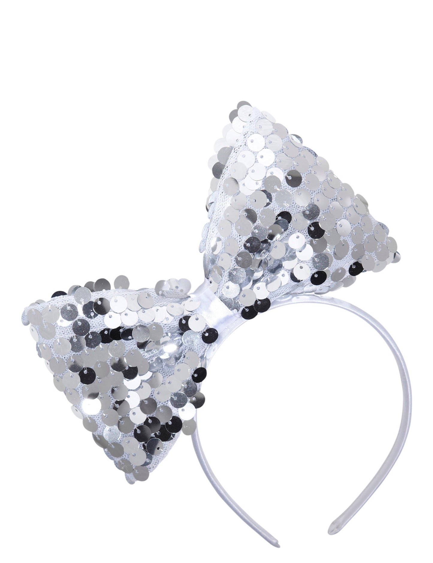 Banda de noduri de argint cu paiete adulte