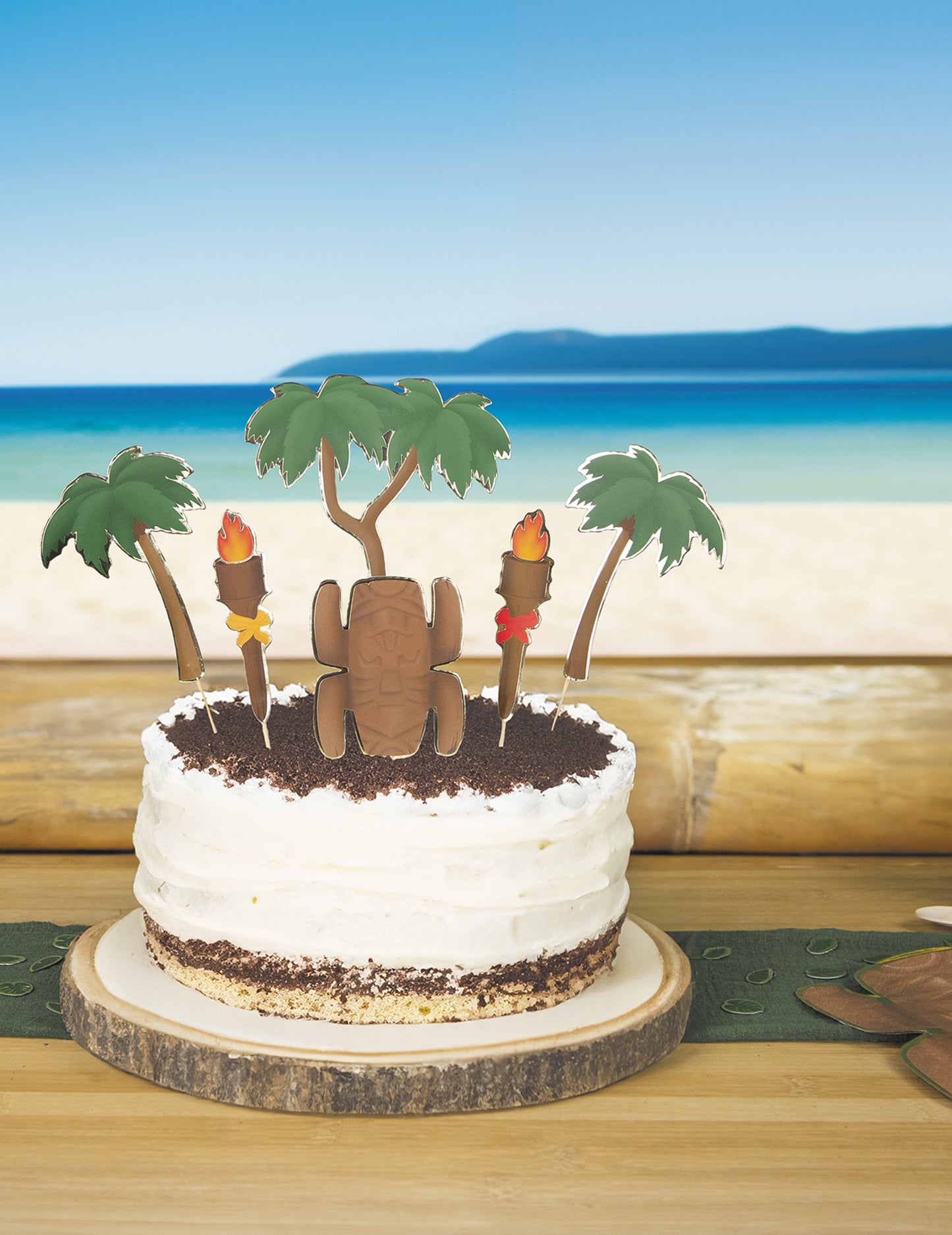 Set de 6 decorațiuni pentru tort aventuros