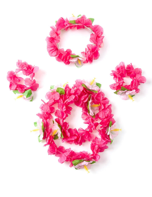 Set de Hawai Pink Adult