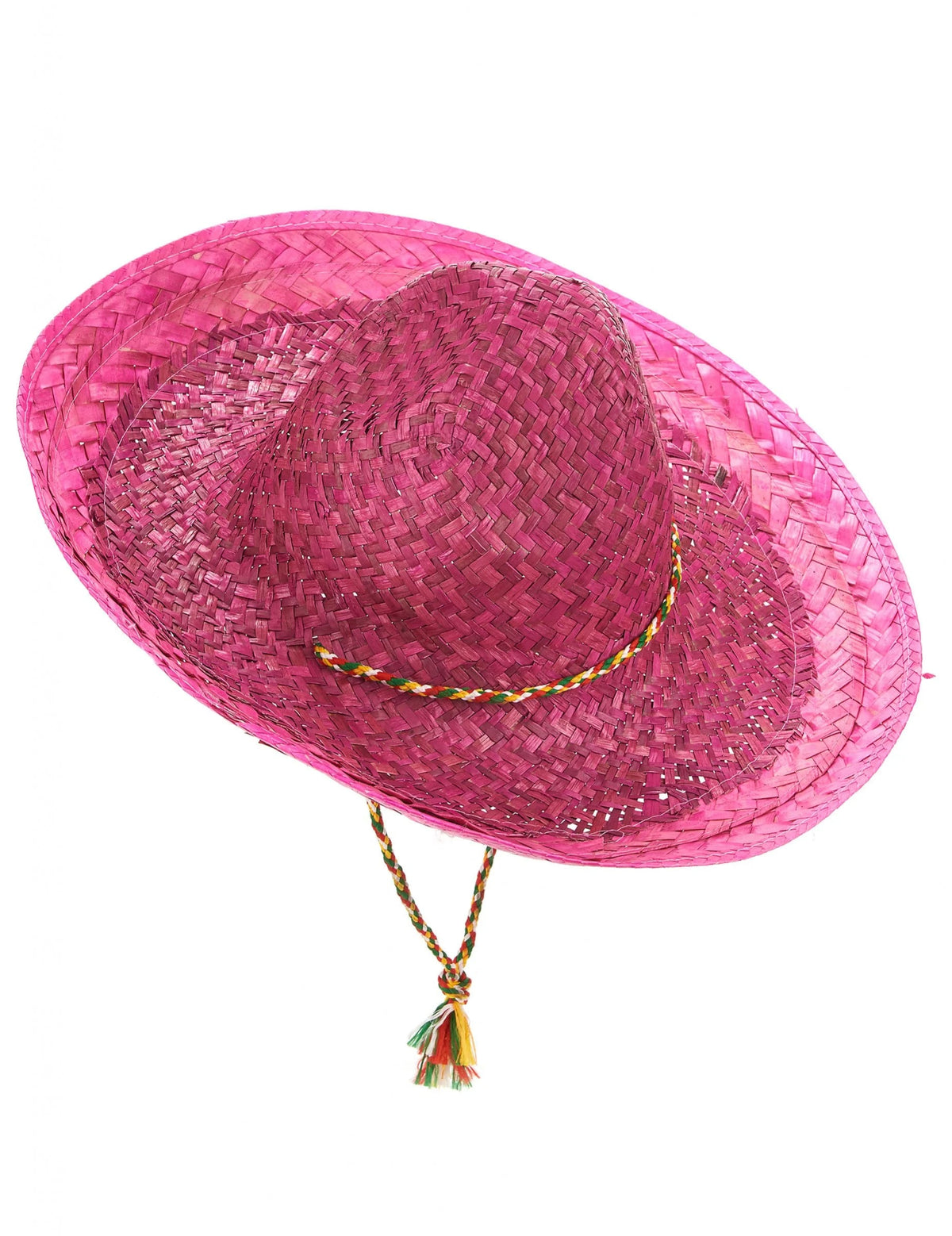 Vue de dessus du sombrero mexicain