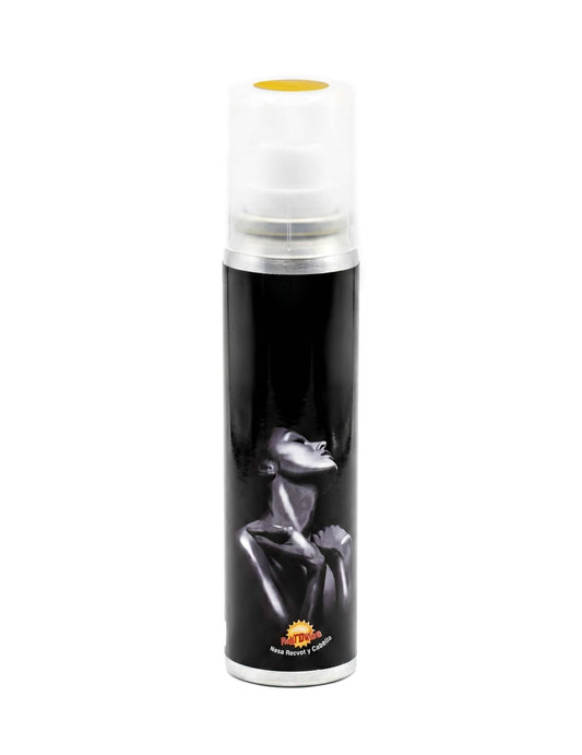 Spray de sclipici de corp galben 75 ml