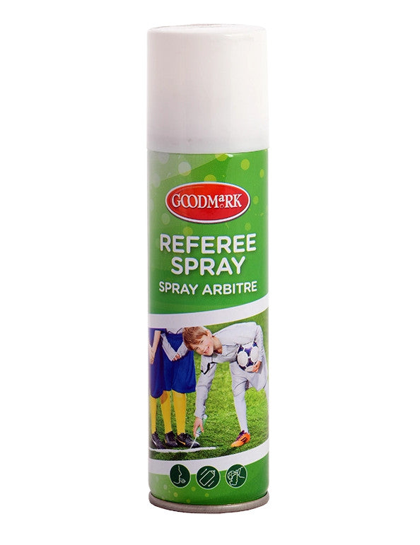 Spray d'arbitre pour adulte vert et blanc
