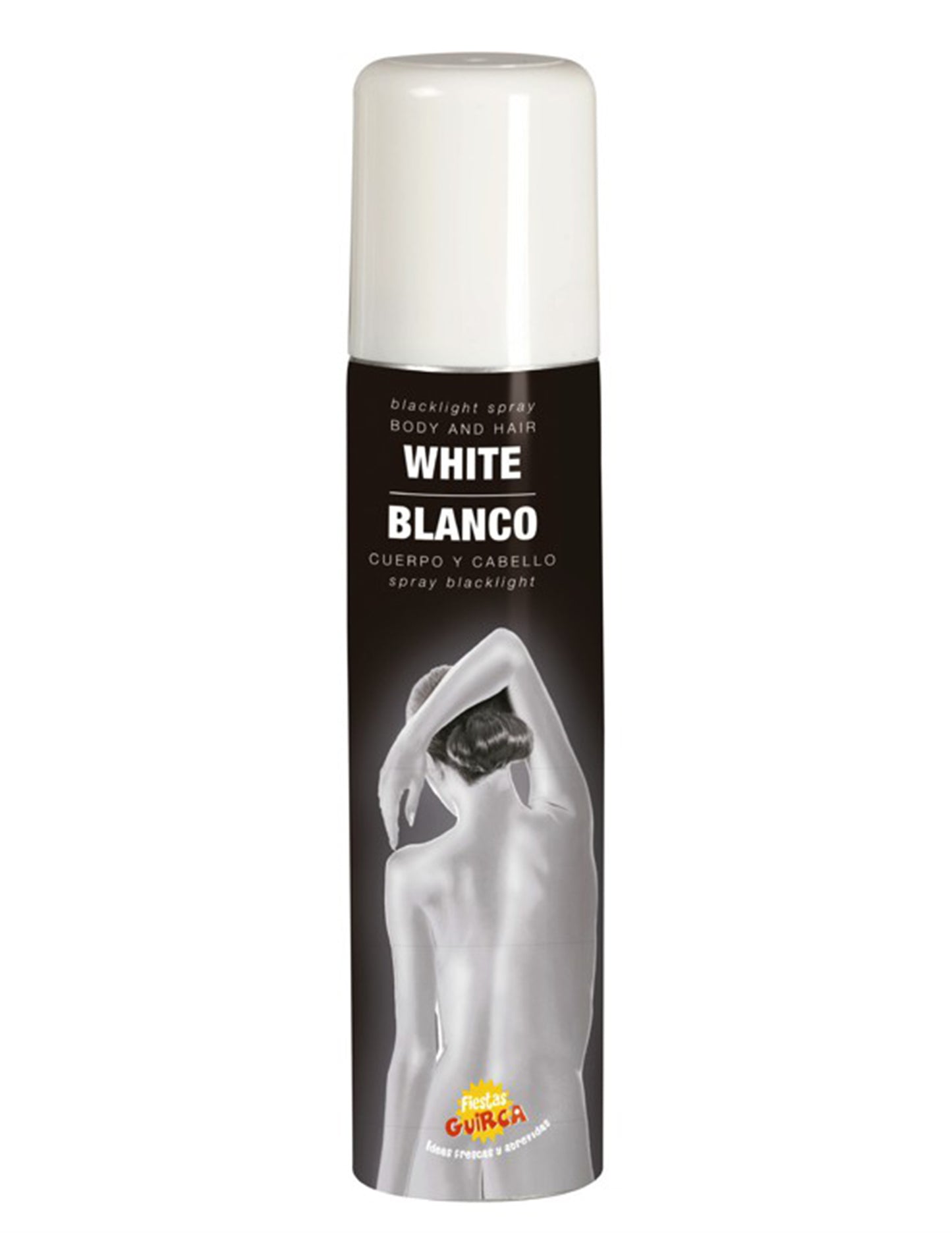 Spray de corp cu sclipici alb 75 ml