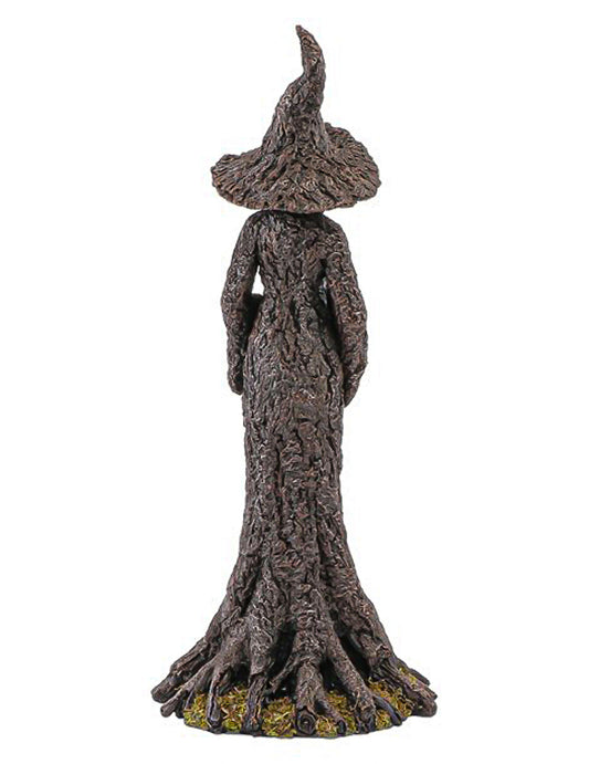Statue décorative en résine de sorcière de la forêt 17 x 12,5 x 40,5 cm