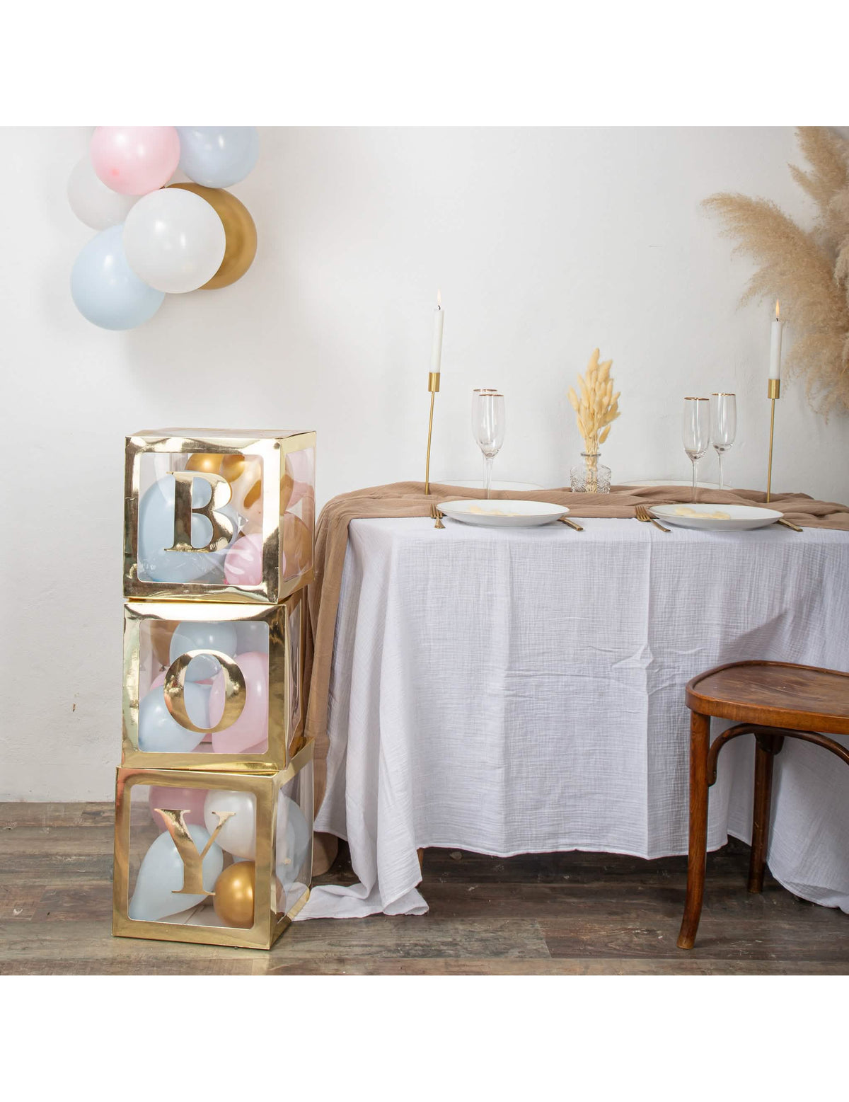 Prezentarea stickereelor boy pentru baby shower