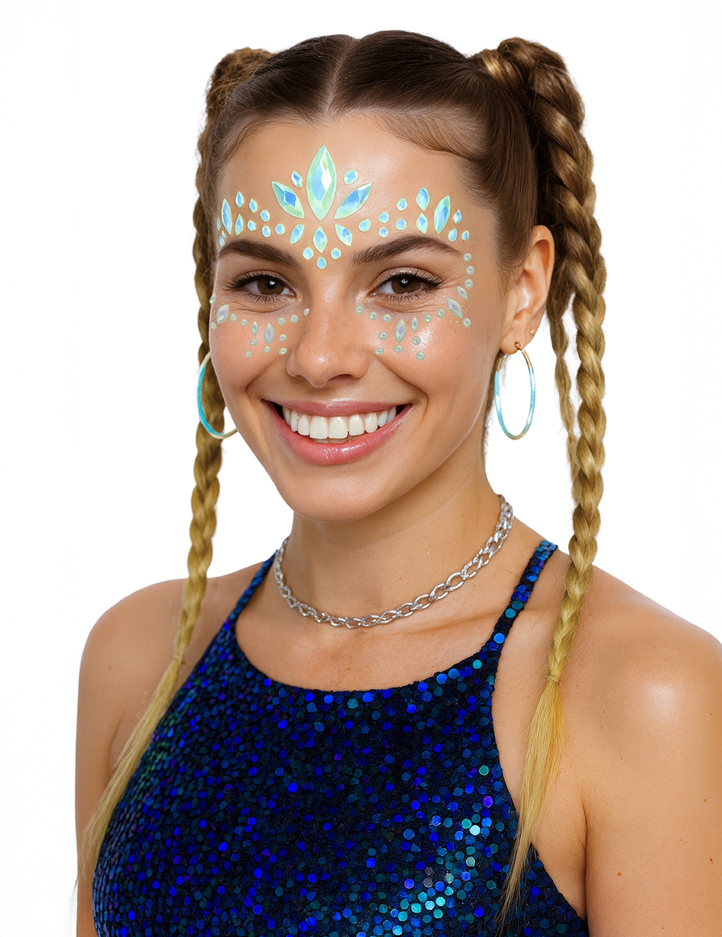 Strass adhésifs phosphorescents
